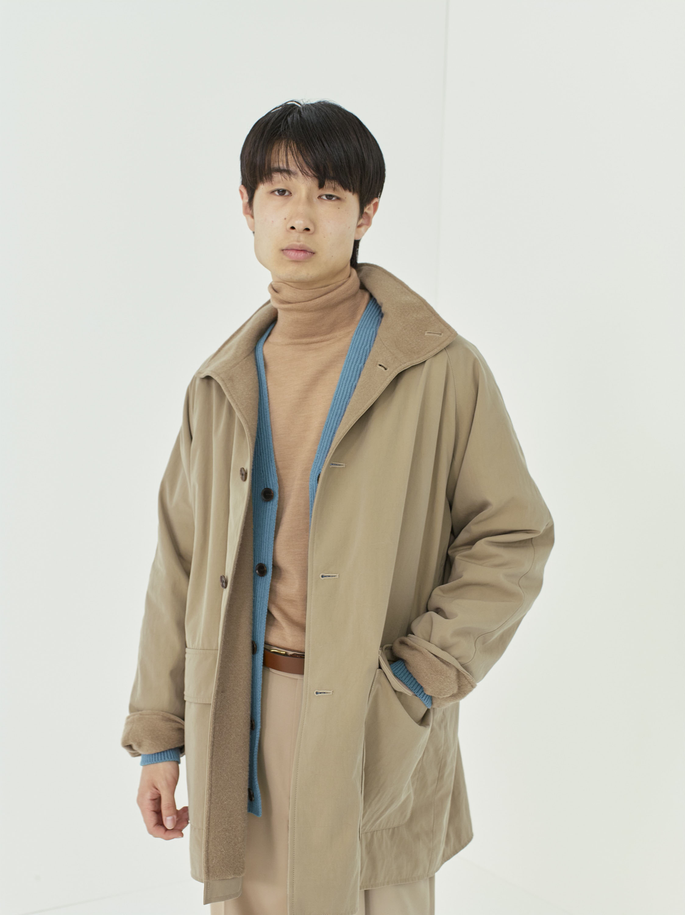 FINX HARD TWIST GABARDINE BLOUSON