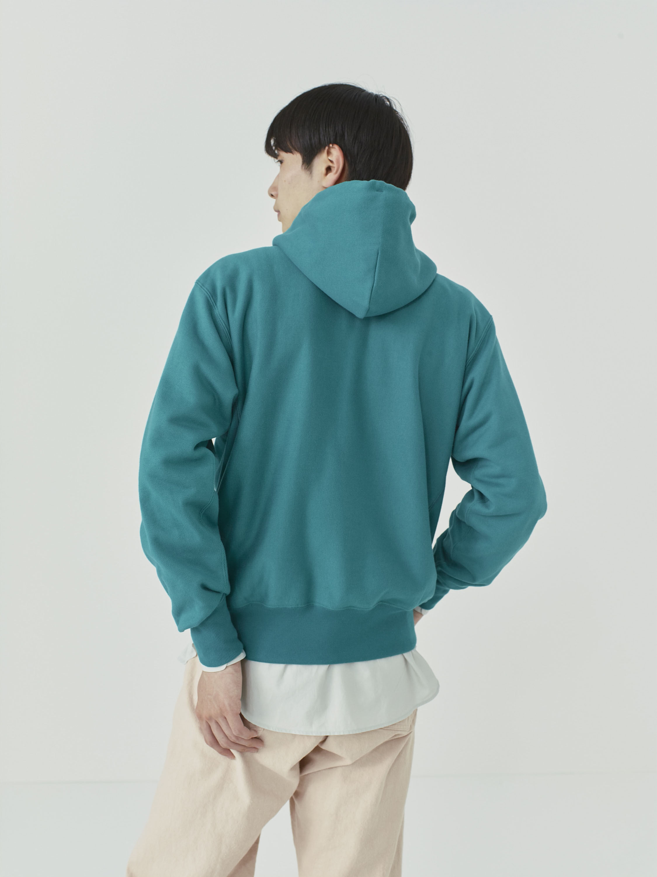 HIGH COUNT HEAVY SWEAT P/O PARKA 詳細画像 TEAL GREEN 2