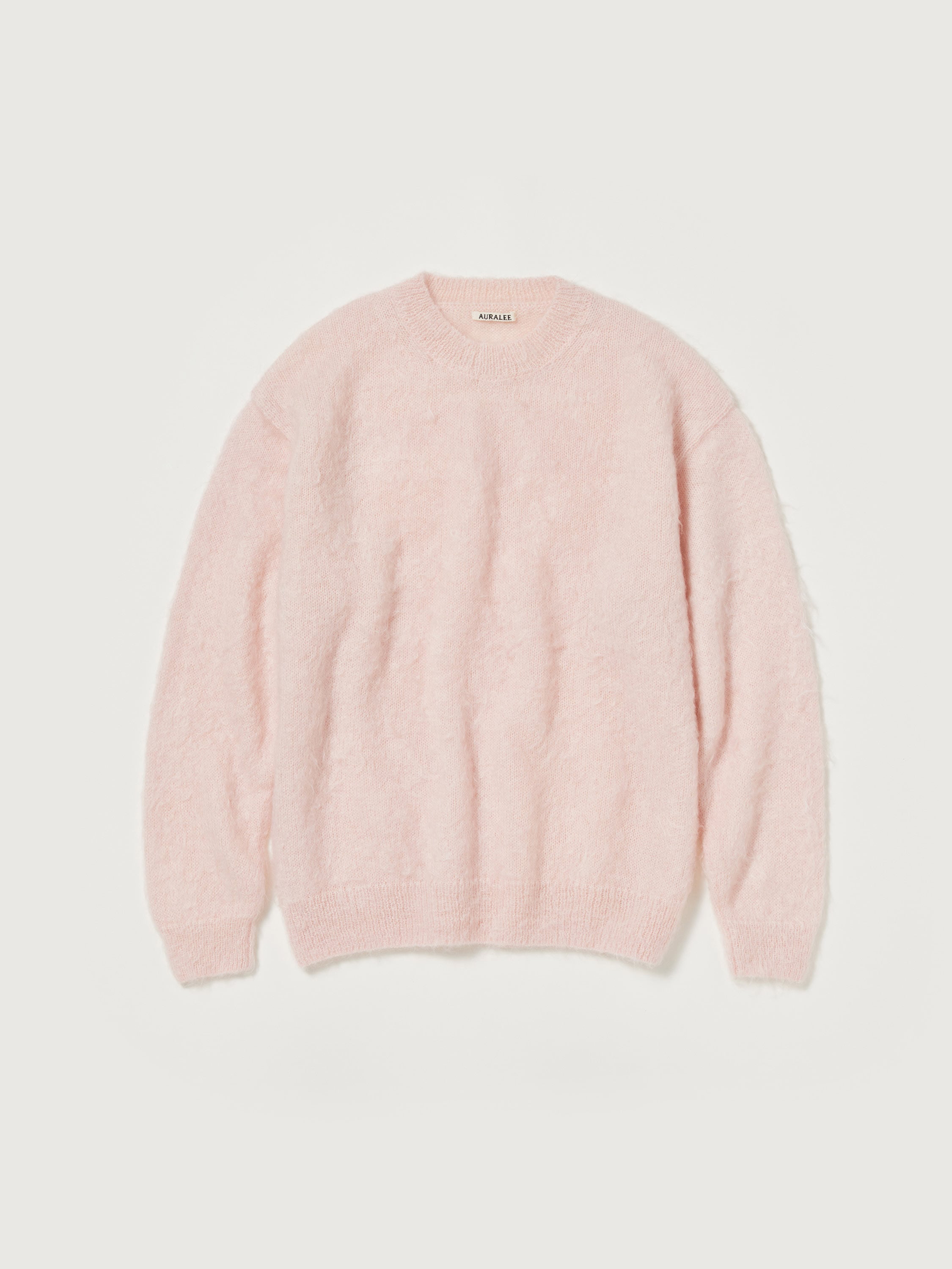BRUSHED SUPER KID MOHAIR KNIT P/O 詳細画像 LIGHT PINK 1