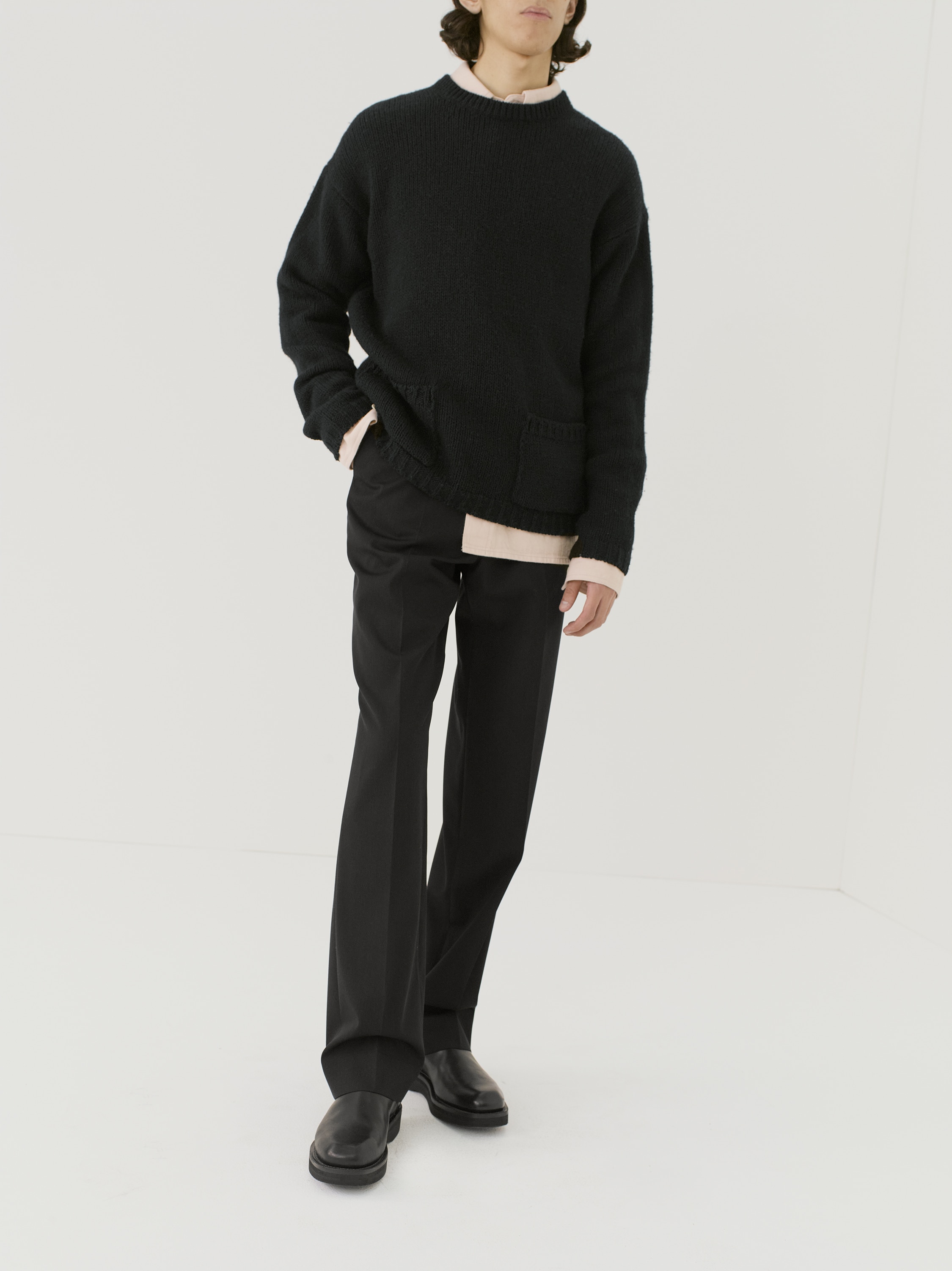 パンツ22AW AURALEE Wool Max Gabardine Slacks 4 - スラックス