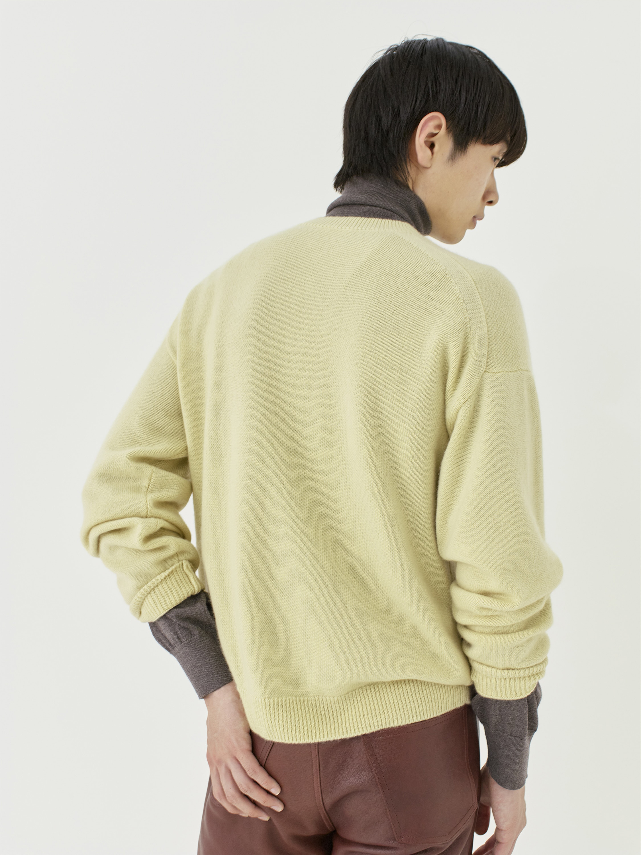 BABY CASHMERE KNIT P/O 詳細画像 TOP LIGHT YELLOW 3
