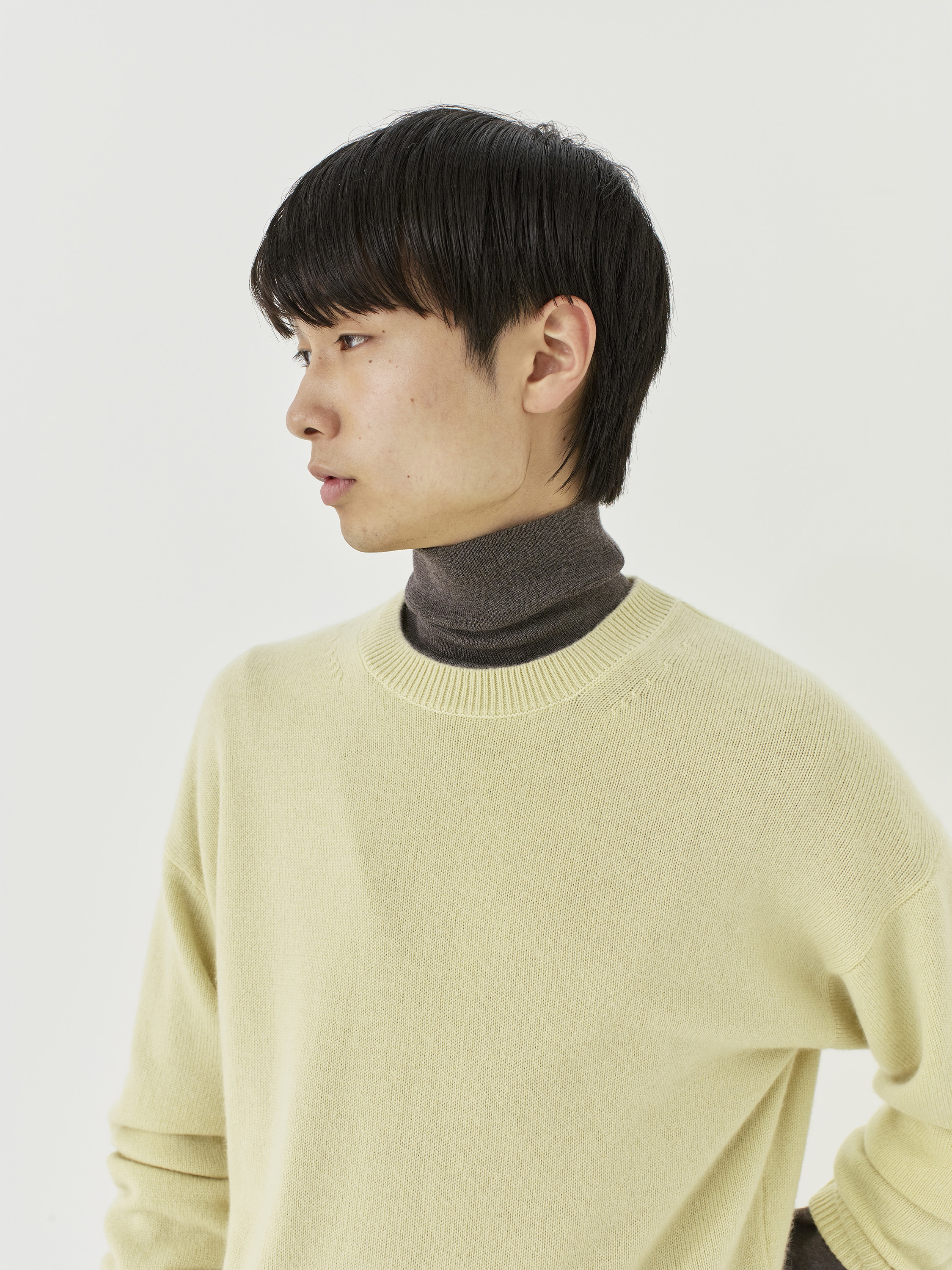 BABY CASHMERE KNIT P/O 詳細画像 TOP LIGHT YELLOW 4