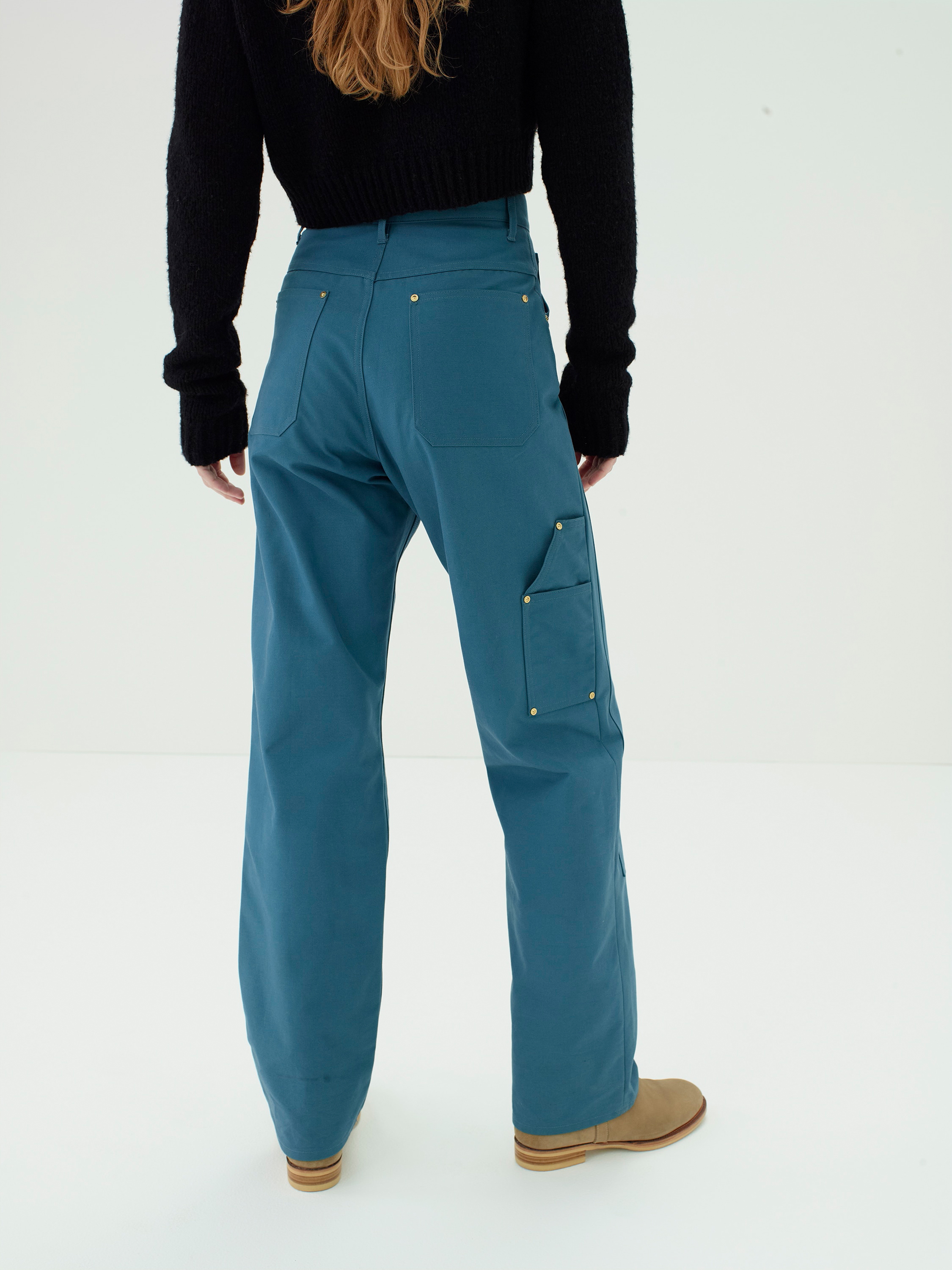 Auralee オーラリー cotton oiled canvas pants | eclipseseal.com