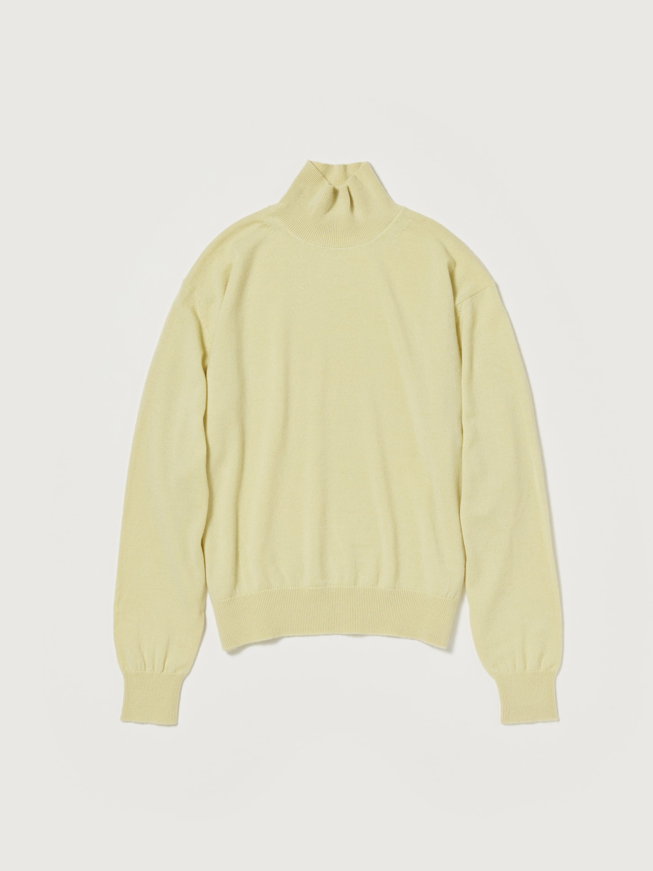 BABY CASHMERE KNIT TURTLE 詳細画像 TOP LIGHT YELLOW 1