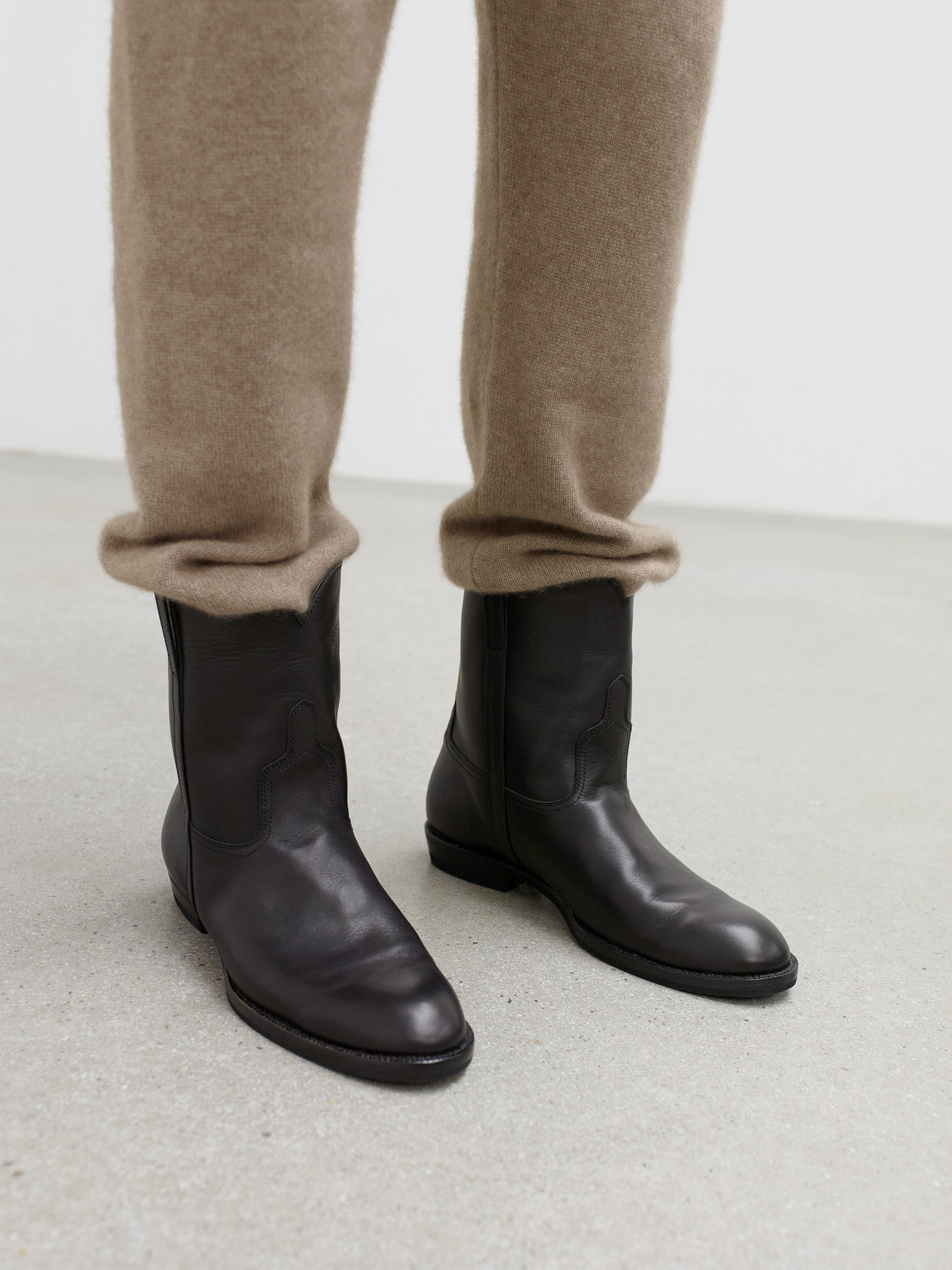 yokeAURALEE  LEATHER SQUARE BOOTS  ブーツ