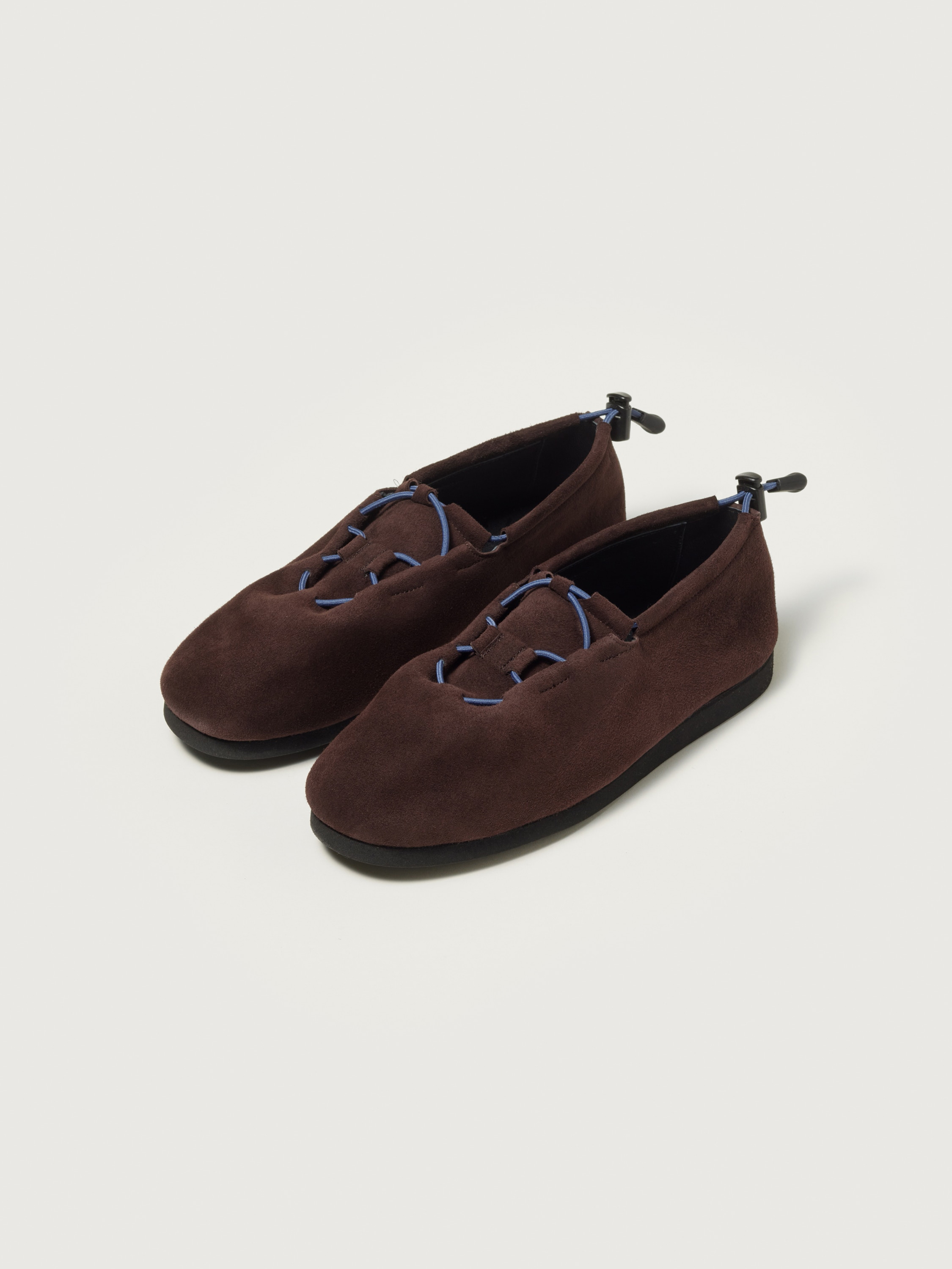 LAMB SUEDE CORD SHOES MADE BY FOOT THE COACHER 詳細画像 DARK BROWN 3