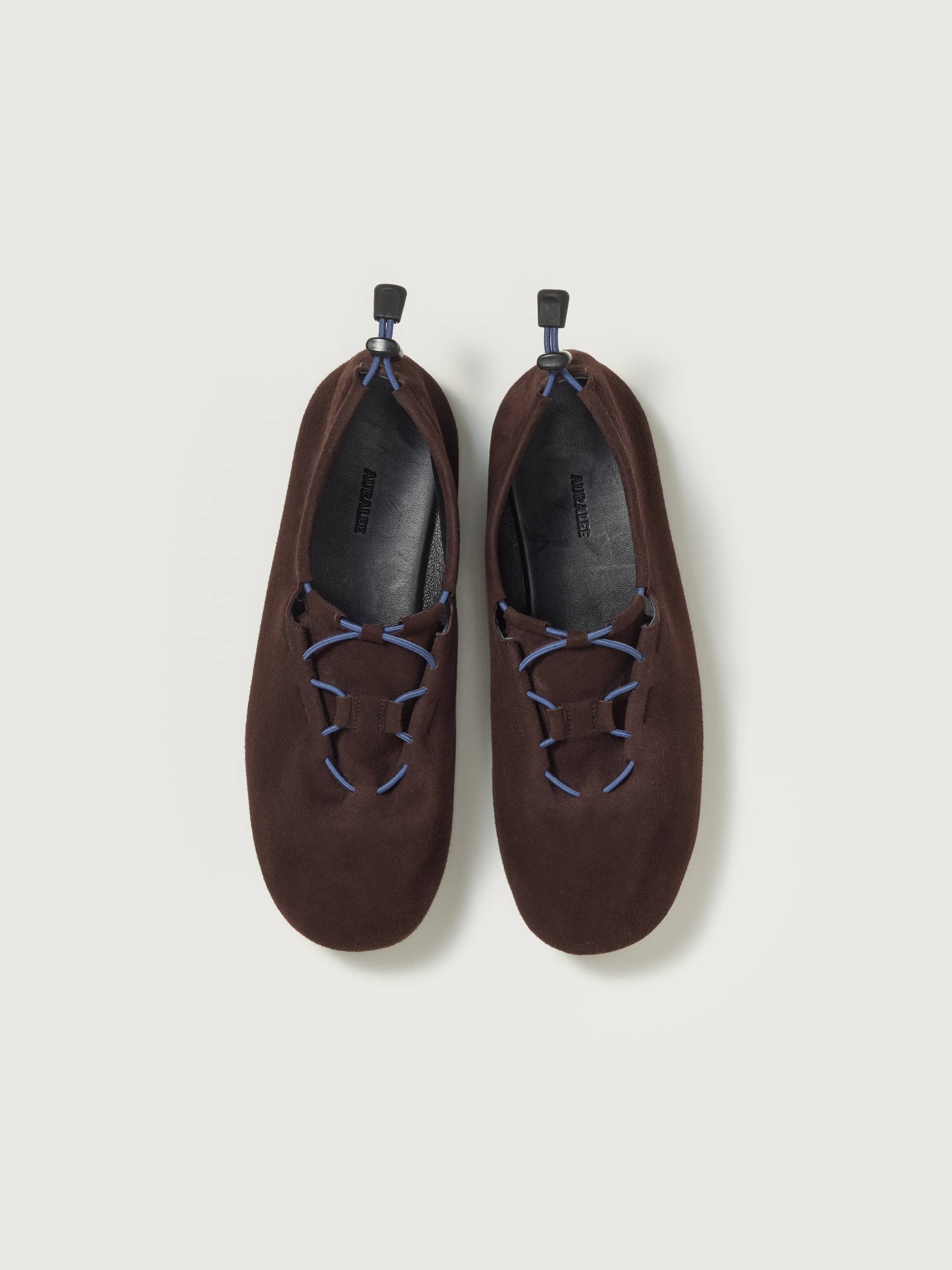 LAMB SUEDE CORD SHOES MADE BY FOOT THE COACHER 詳細画像 DARK BROWN 2