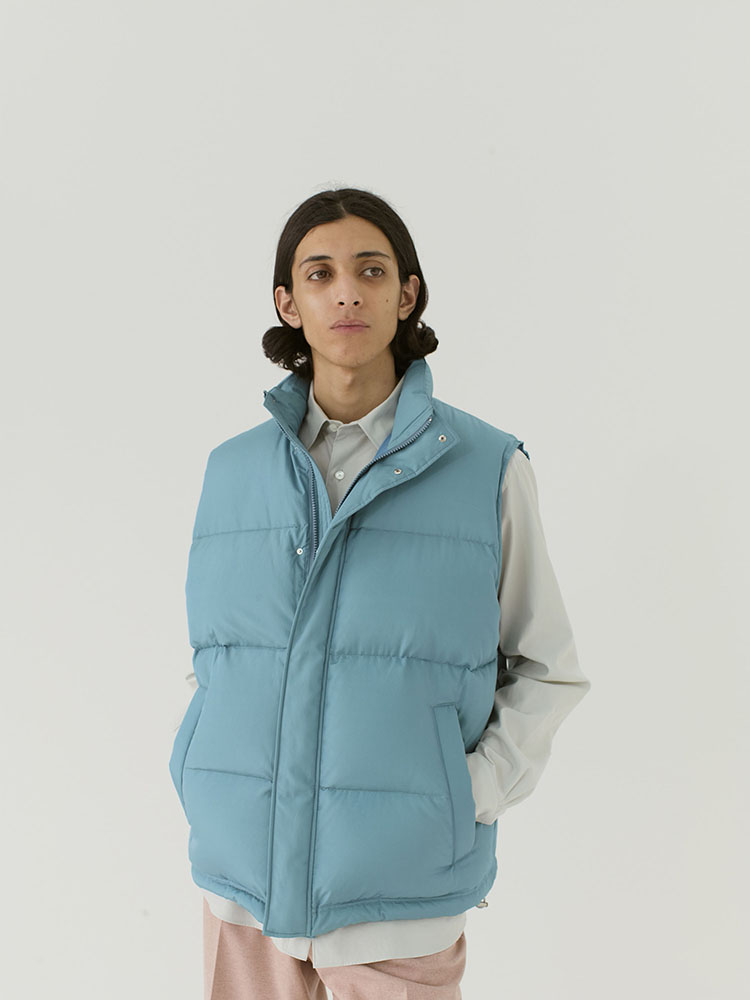 AURALEE 22AW DOWN VEST-