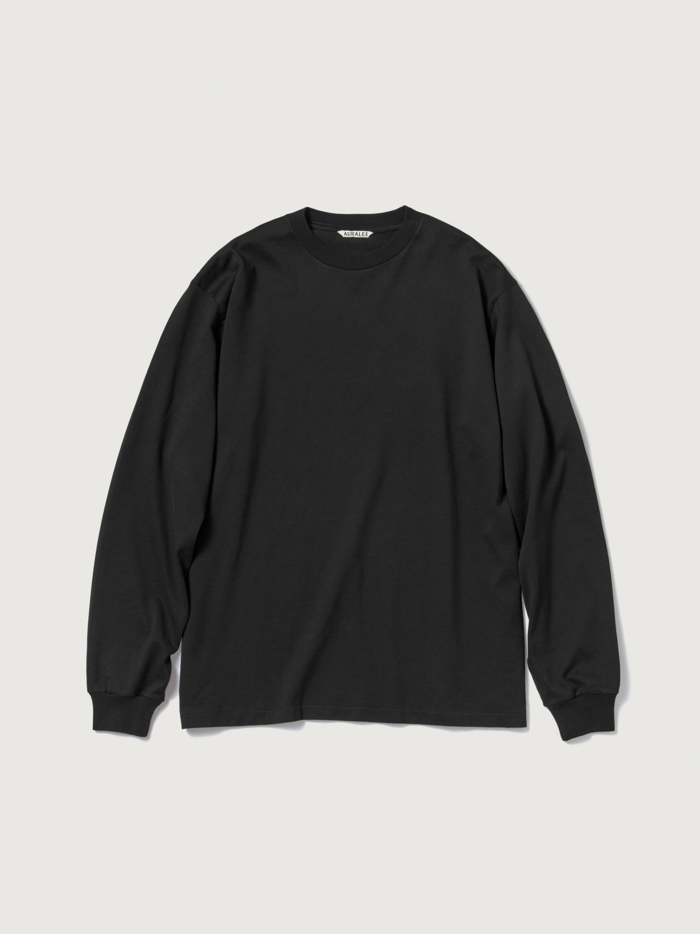 LUSTER PLAITING L/S TEE 詳細画像 BLACK 2