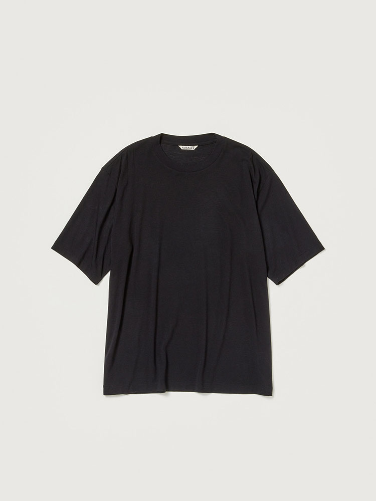 SUPER SOFT WOOL JERSEY TEE - AURALEE Official Website