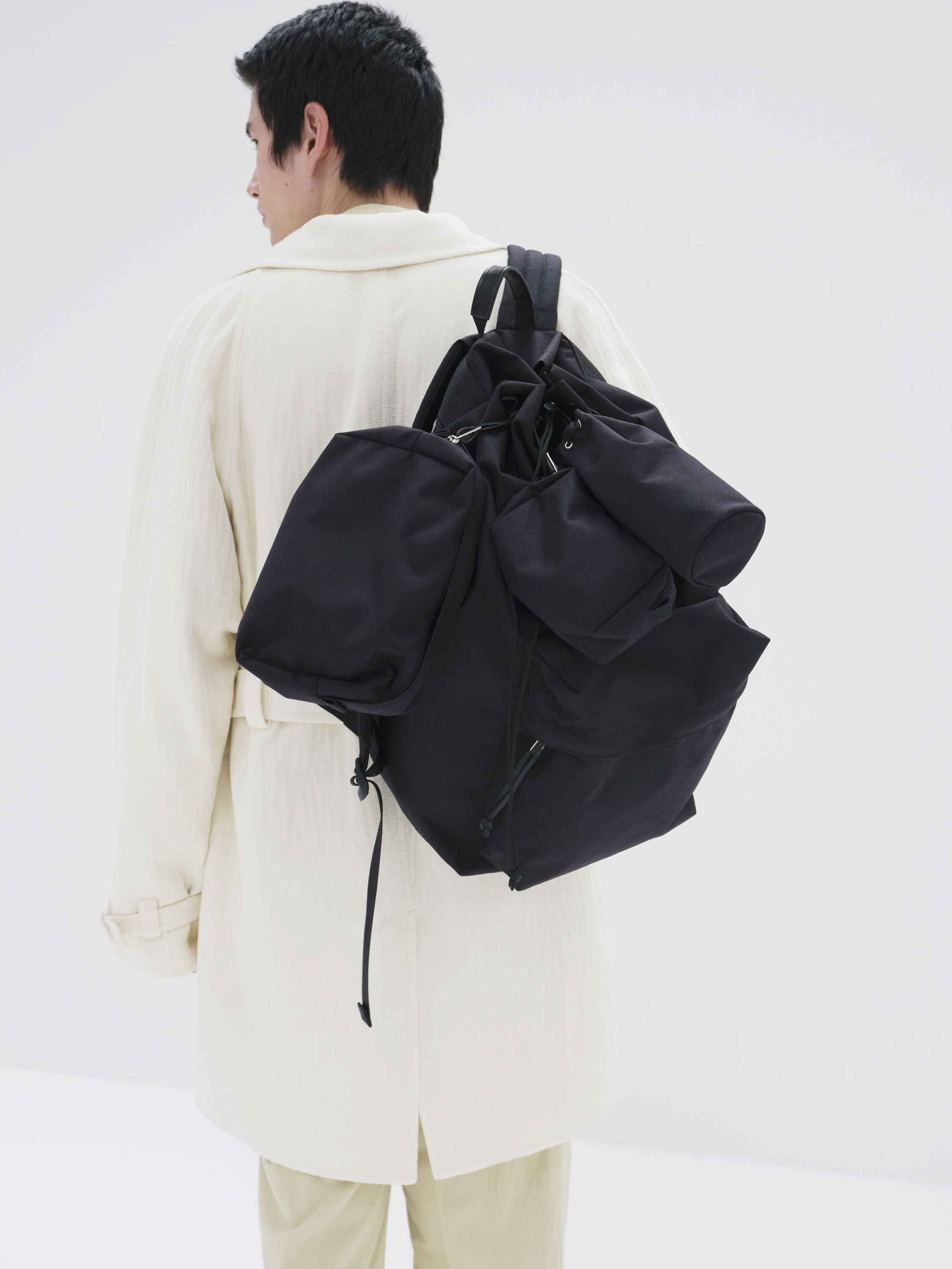 LARGE BACKPACK SET MADE BY AETA 詳細画像 BLACK 1