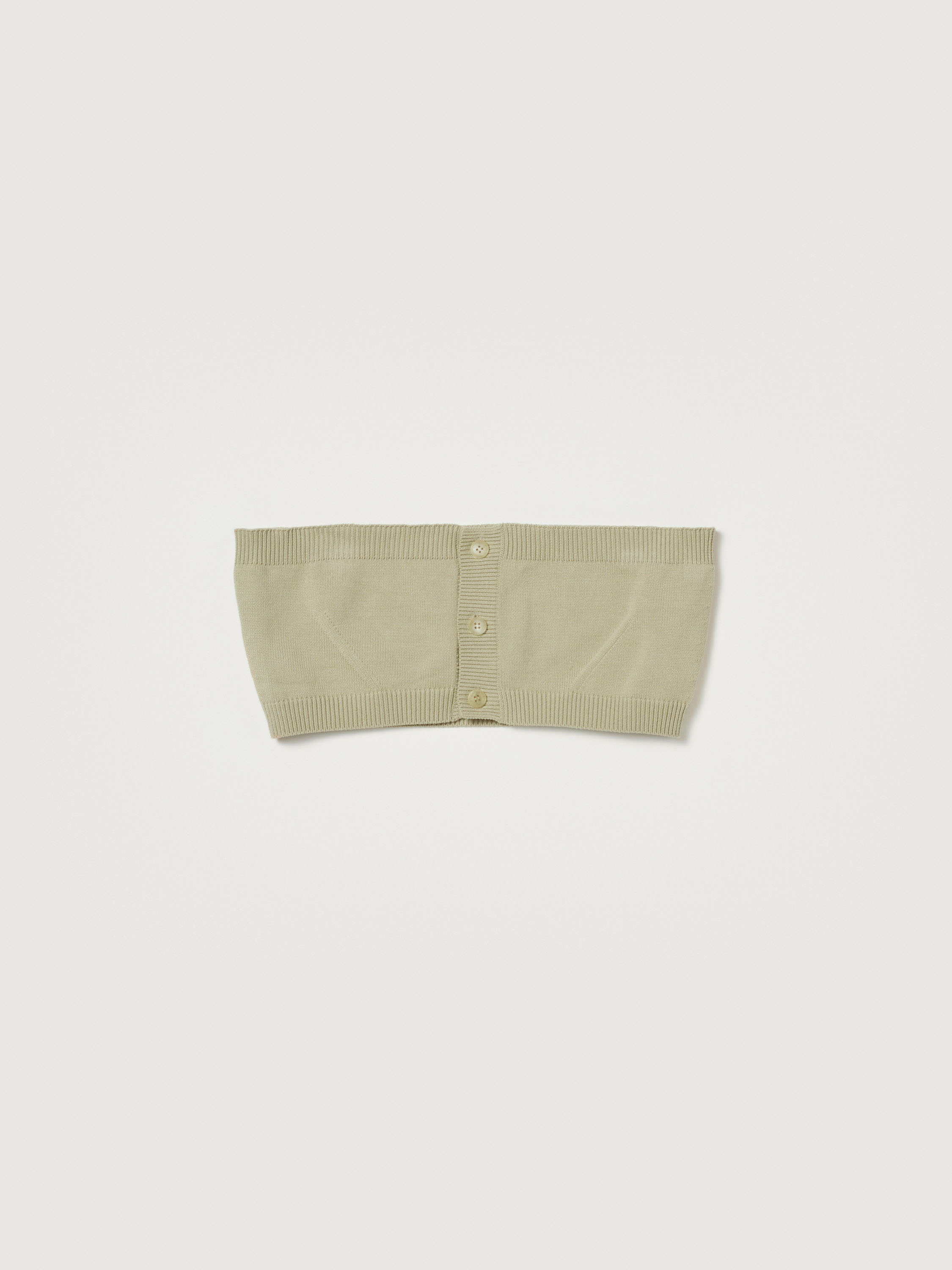 DRY COTTON KNIT BANDEAU 詳細画像 KHAKI BEIGE 4