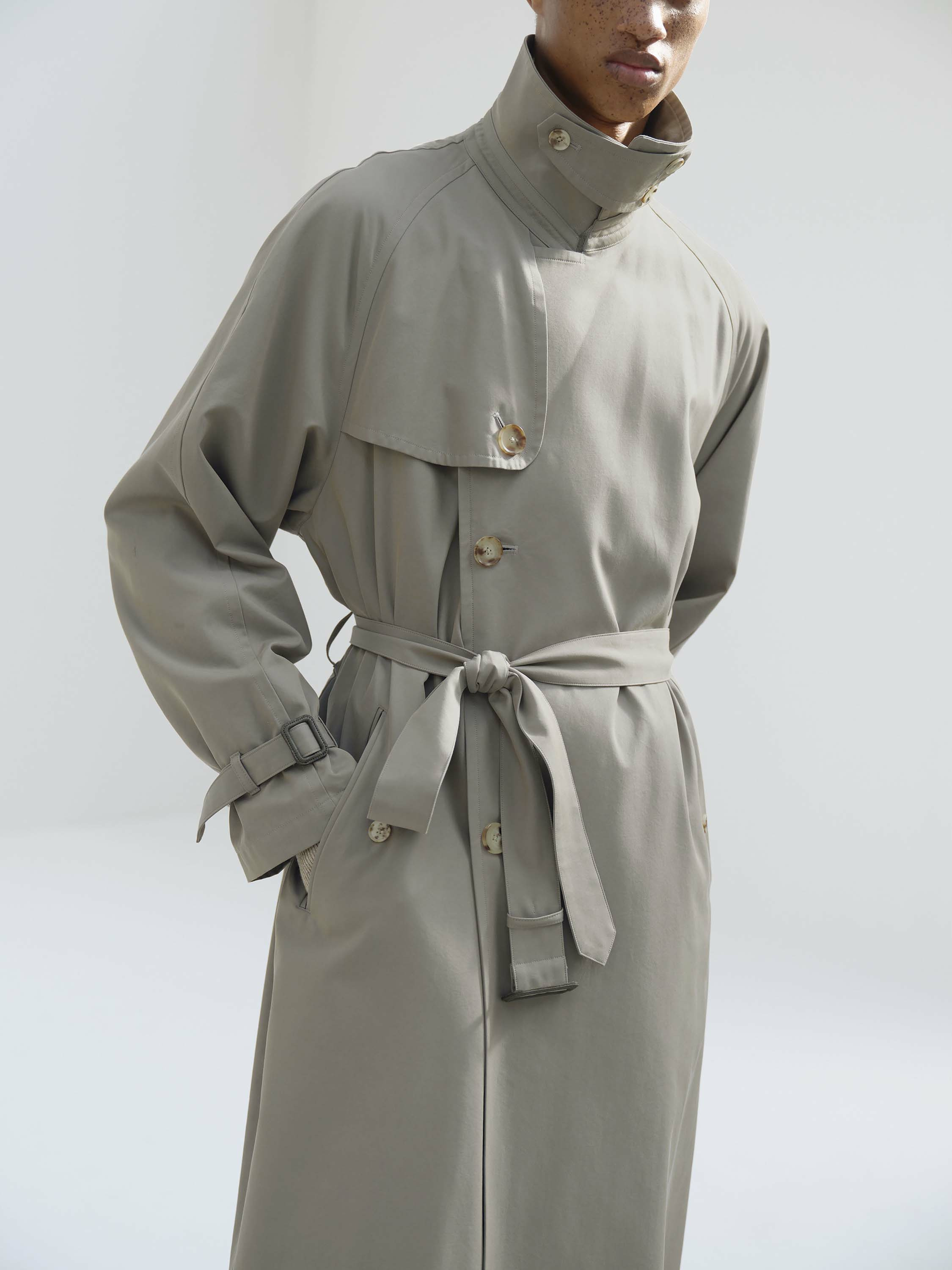 bassike trench coat