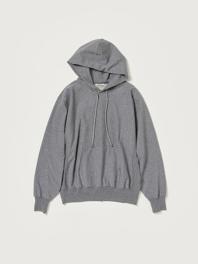 即納定番 【AURALEE】別注 SUPER MILLED SWEAT PARKAブルーM 超激安人気