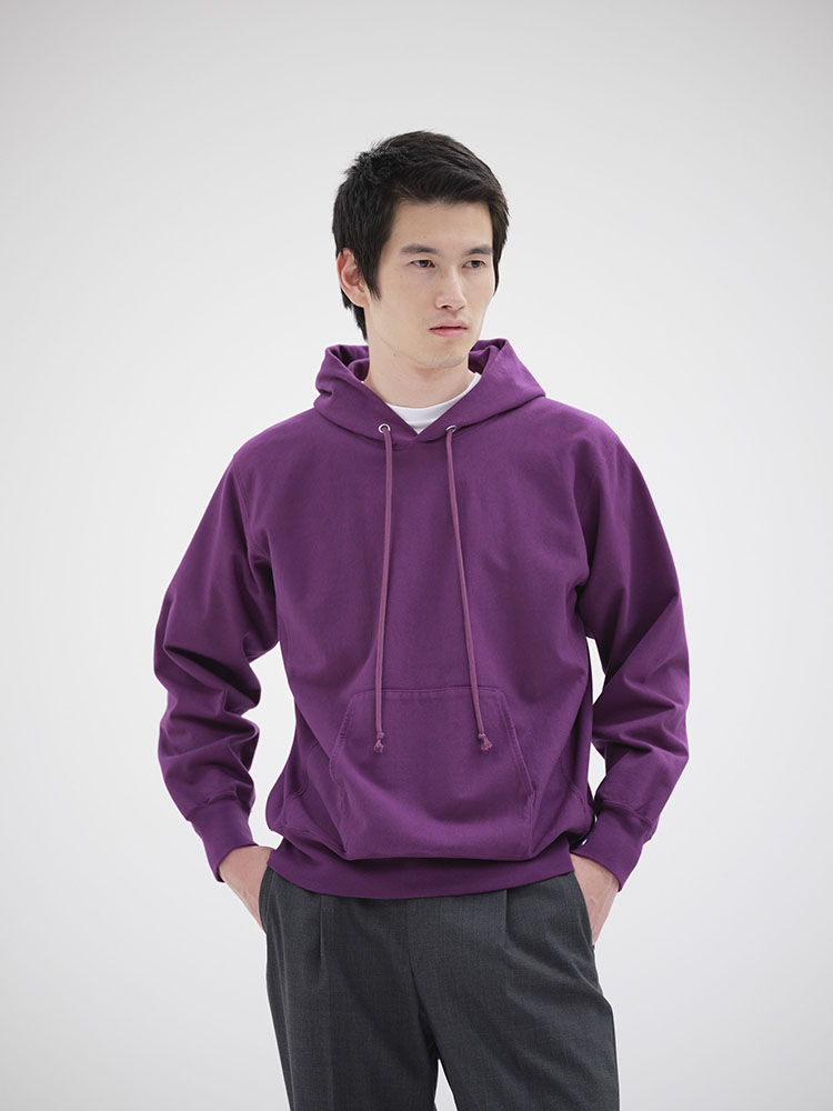 AURALEE】別注 SUPER MILLED SWEAT PARKAブルー-