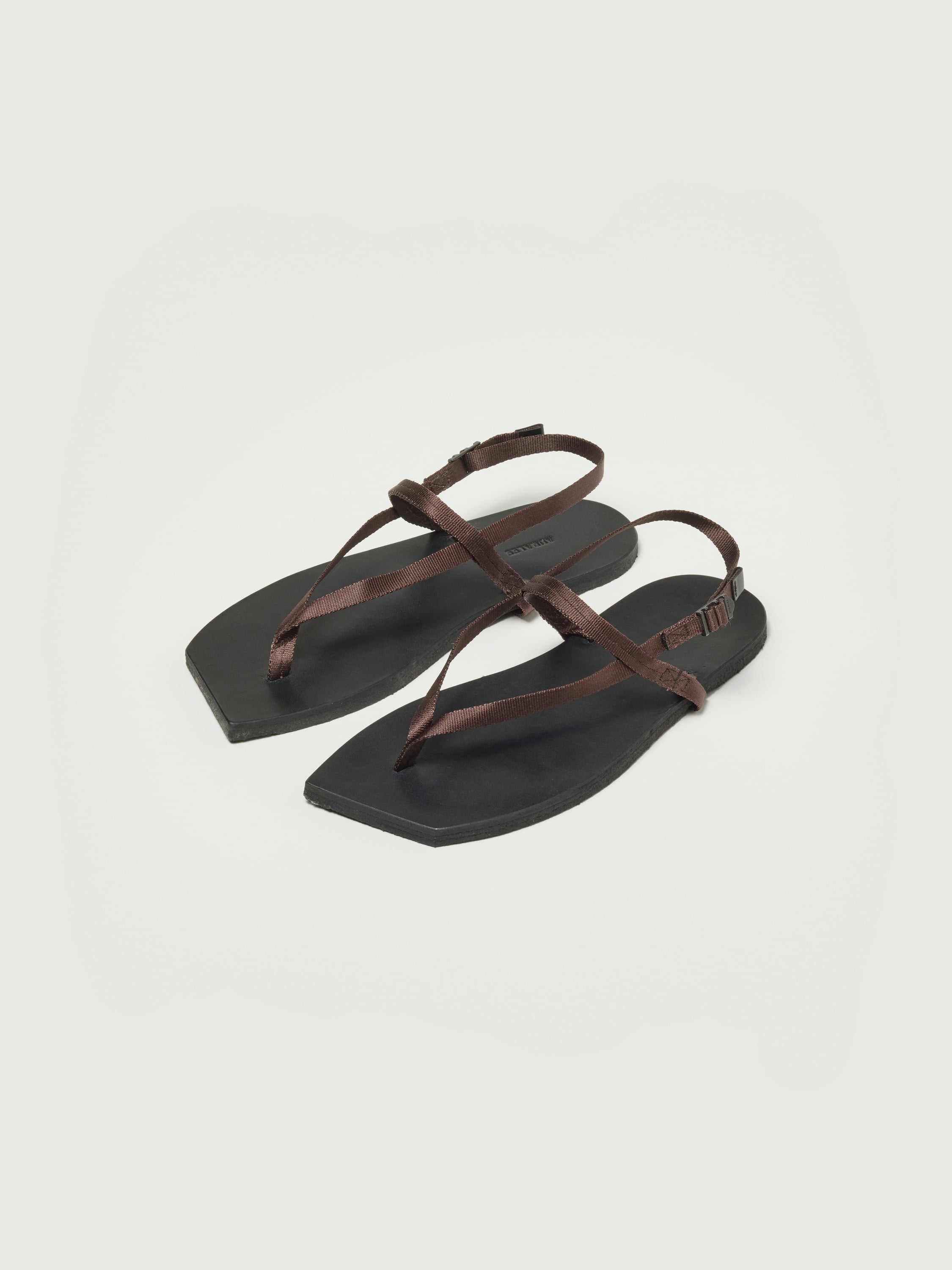 BELTED LEATHER SANDALS MADE BY FOOT THE COACHER 詳細画像 BLACK 2