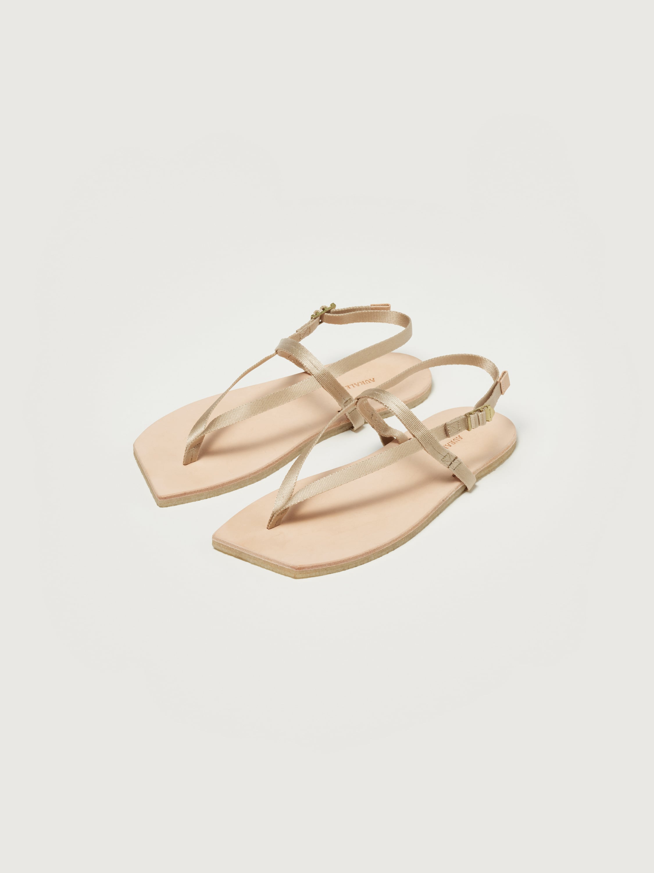 BELTED LEATHER SANDALS MADE BY FOOT THE COACHER 詳細画像 NATURAL BEIGE 2
