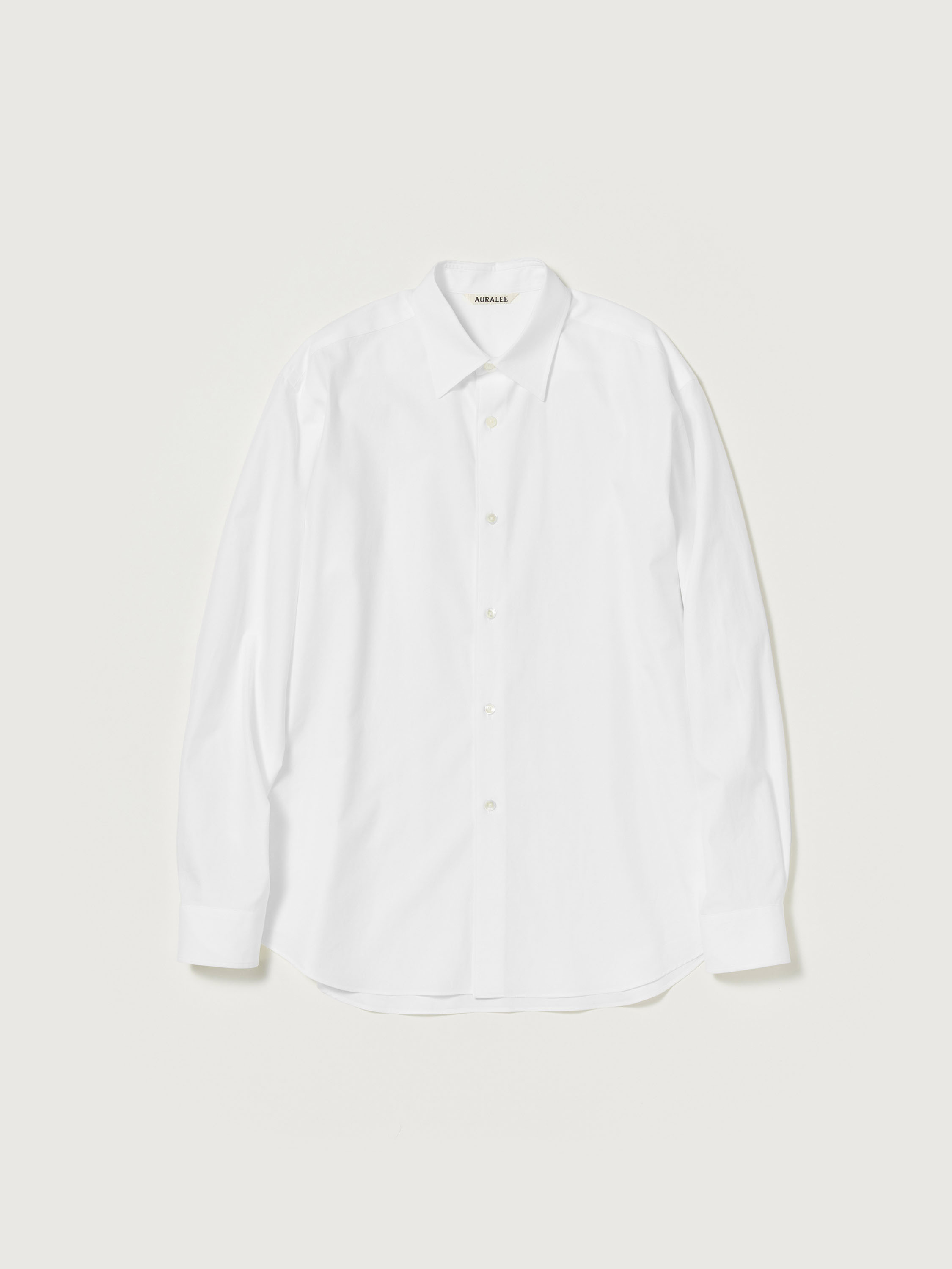 *WASHED FINX TWILL SHIRT 詳細画像 WHITE 3