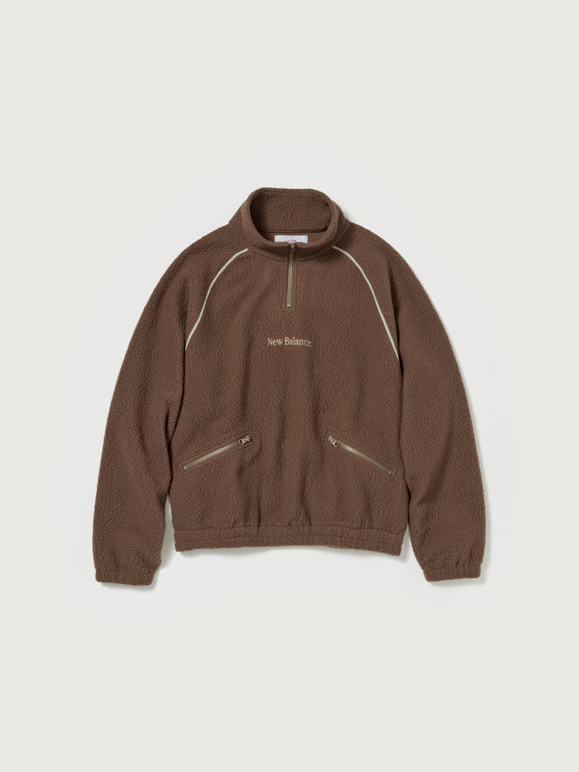 AURALEE × New Balance Fleece  Zip Jacket