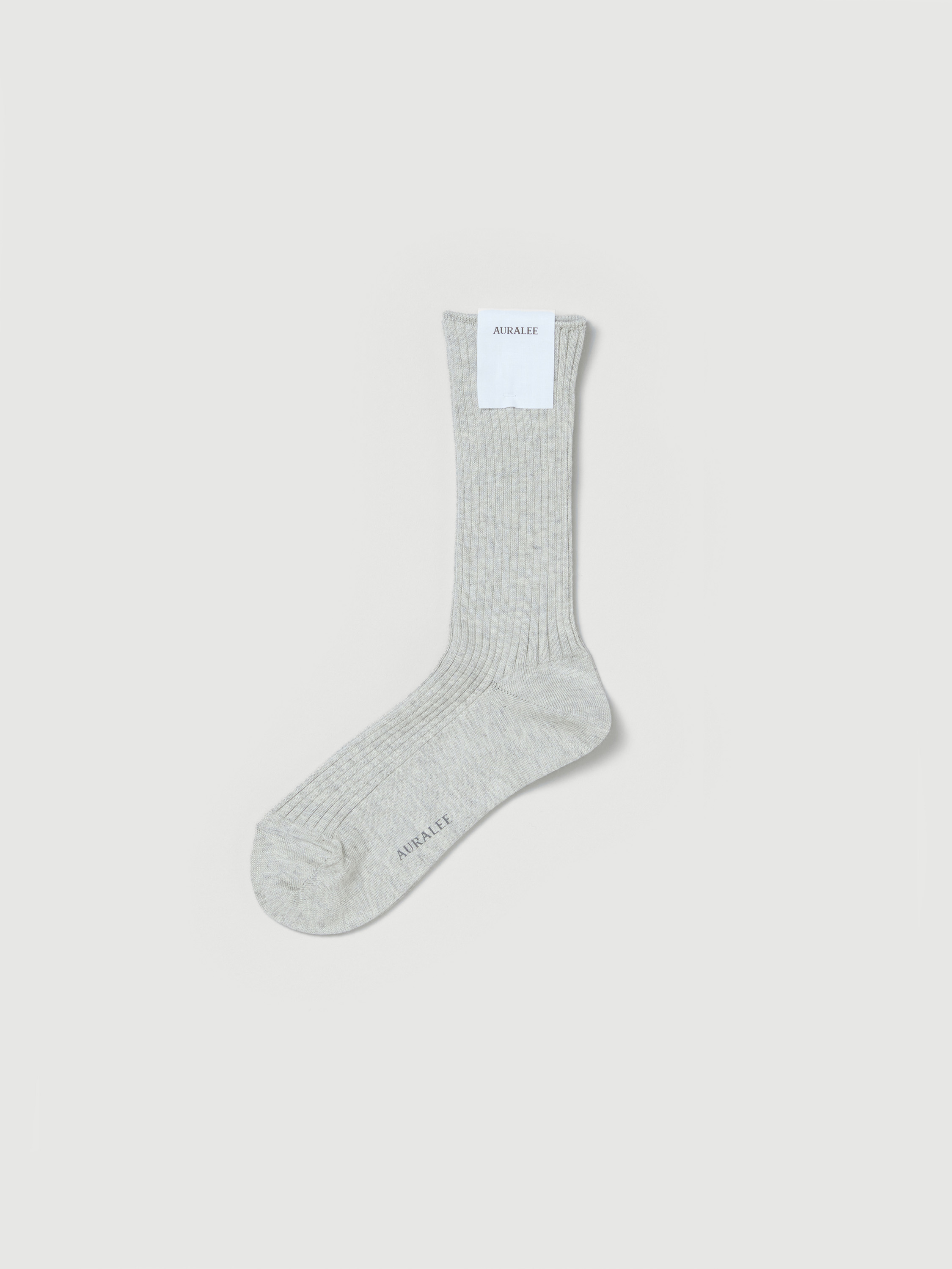 GIZA HIGH GAUGE SOCKS 詳細画像 TOP GRAY 1