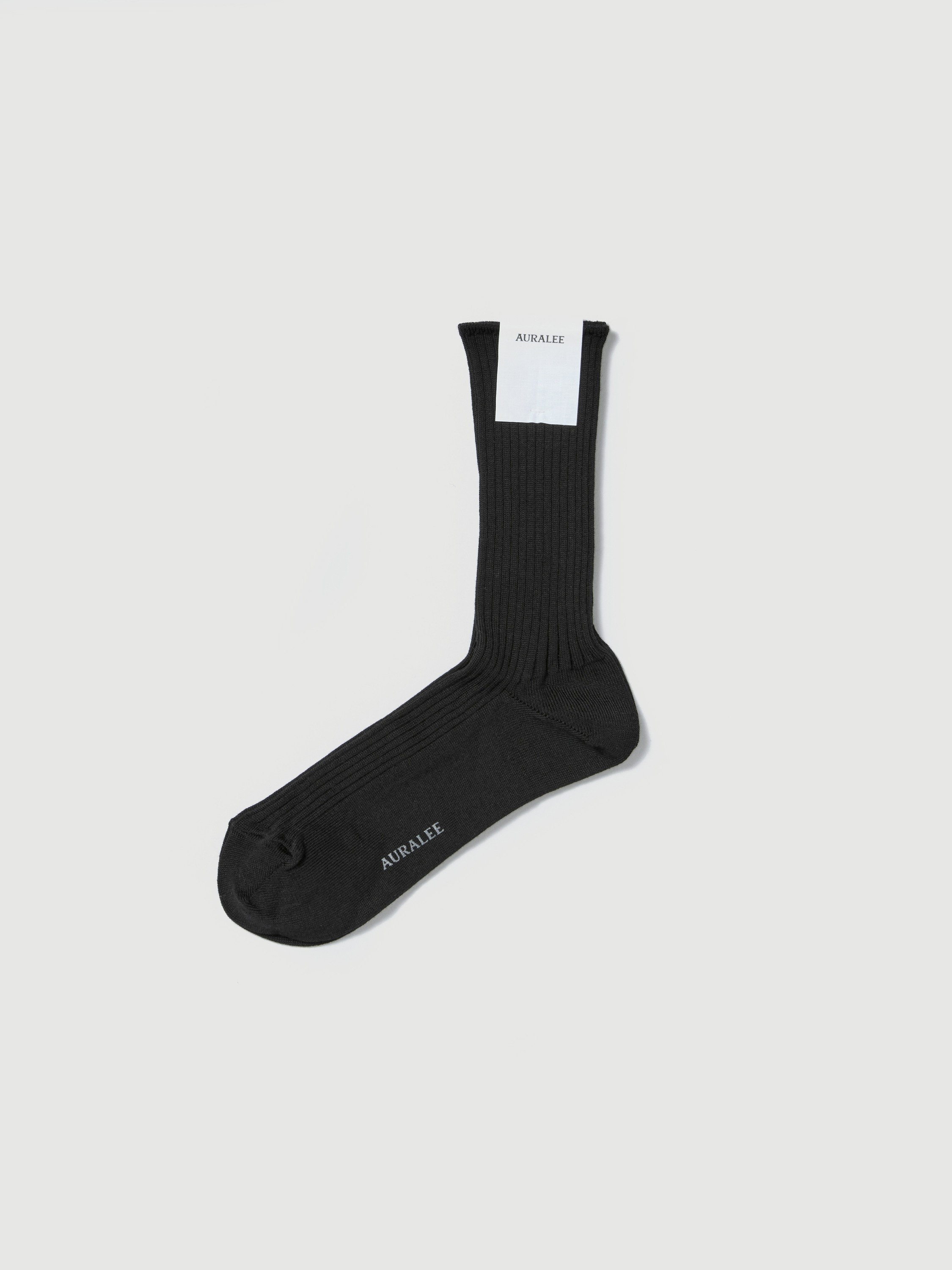 GIZA HIGH GAUGE SOCKS 詳細画像 BLACK 1