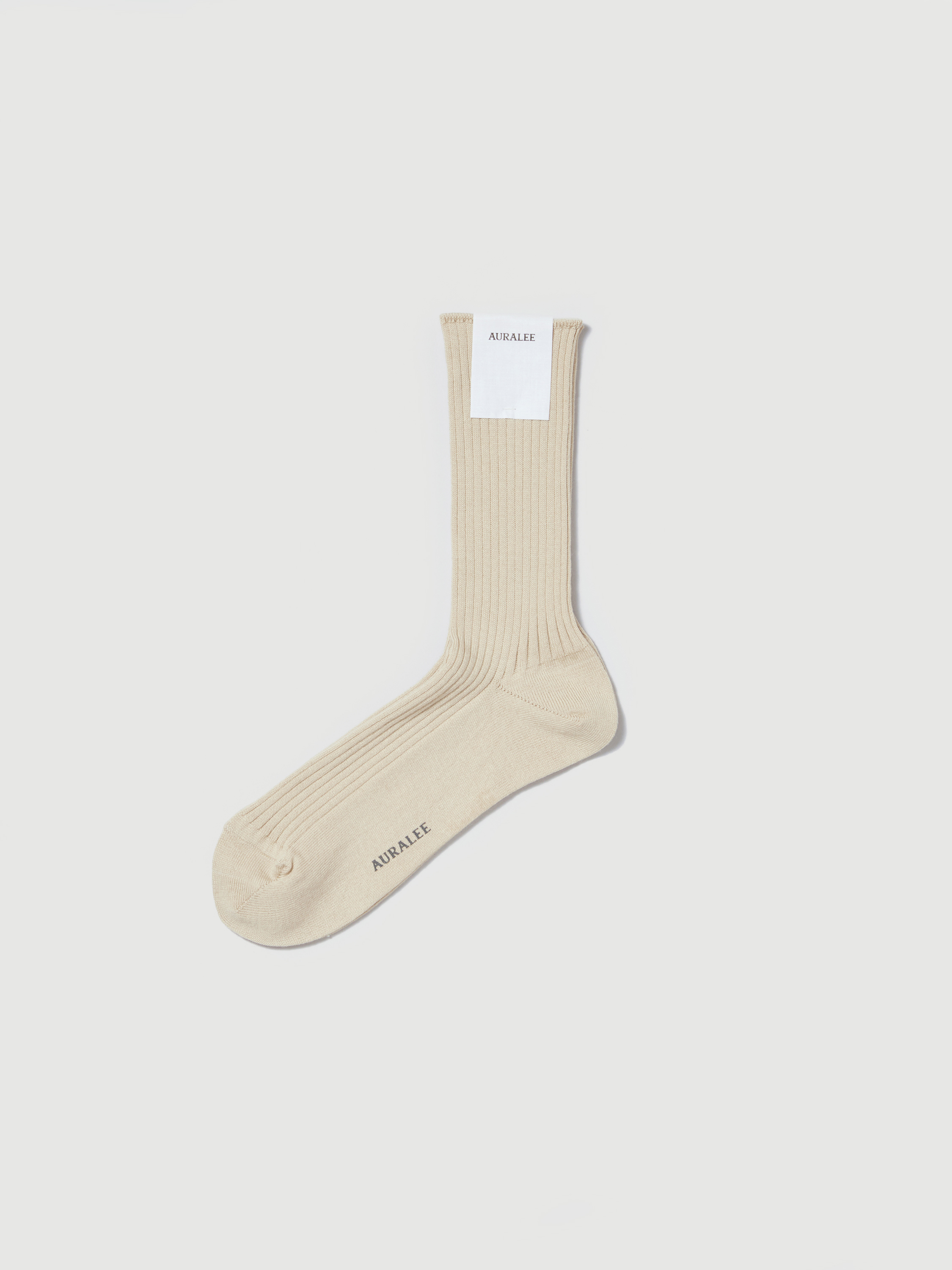 GIZA HIGH GAUGE SOCKS 詳細画像 BEIGE 1