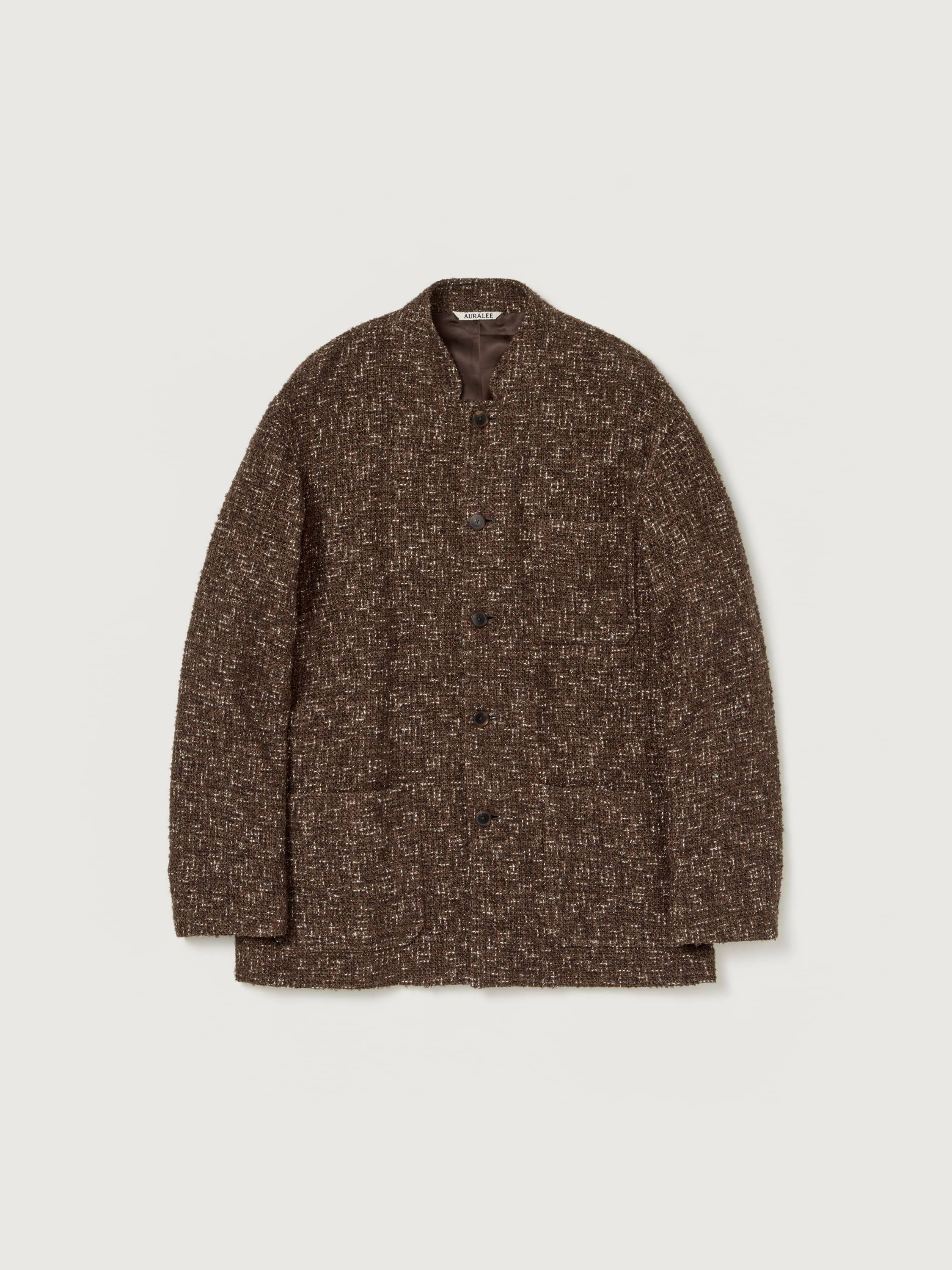 HOMESPUN TWEED  JACKET 詳細画像 DARK BROWN TWEED 6