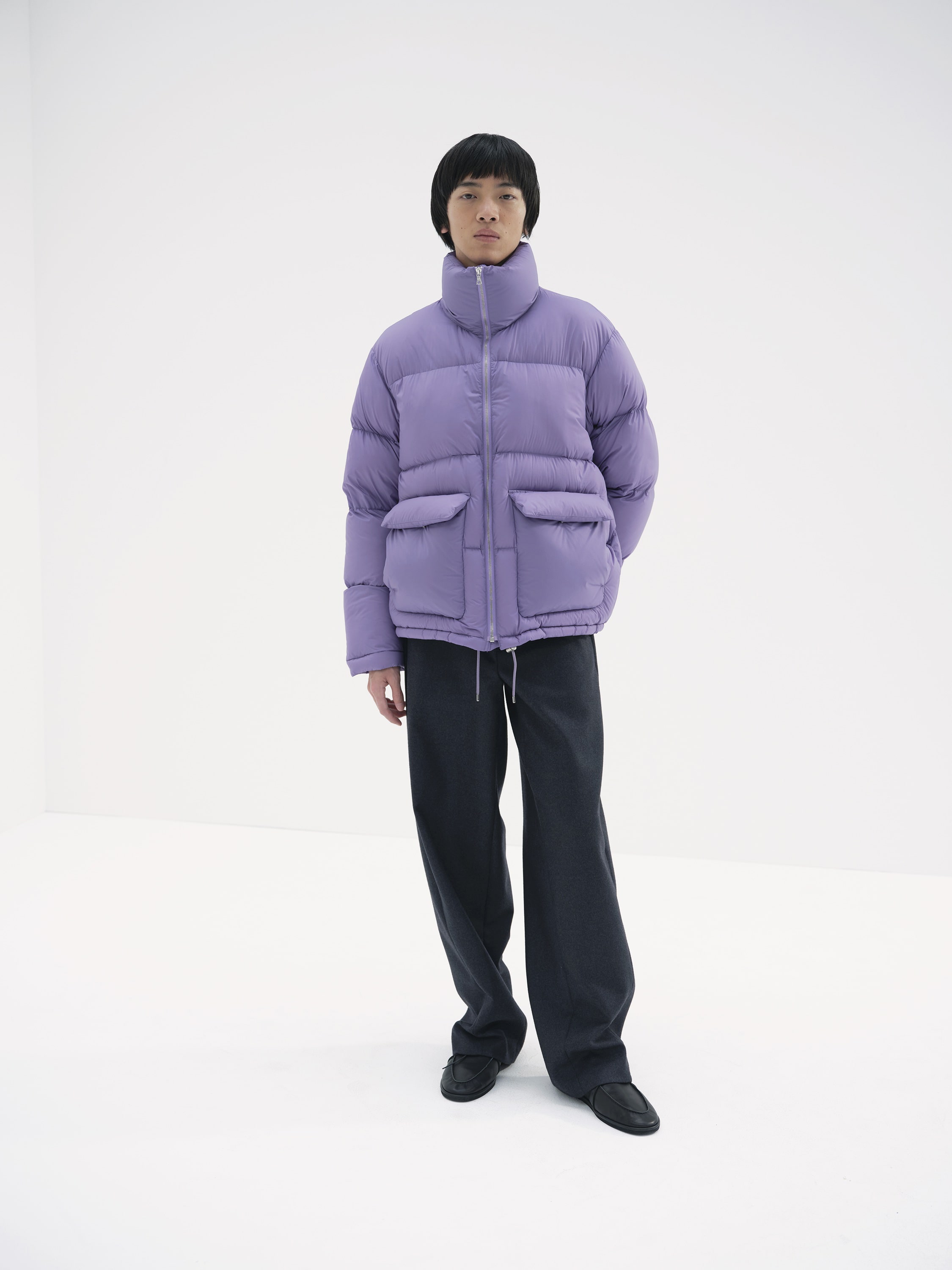 SUPER LIGHT NYLON RIPSTOP DOWN BLOUSON 詳細画像 PURPLE 1