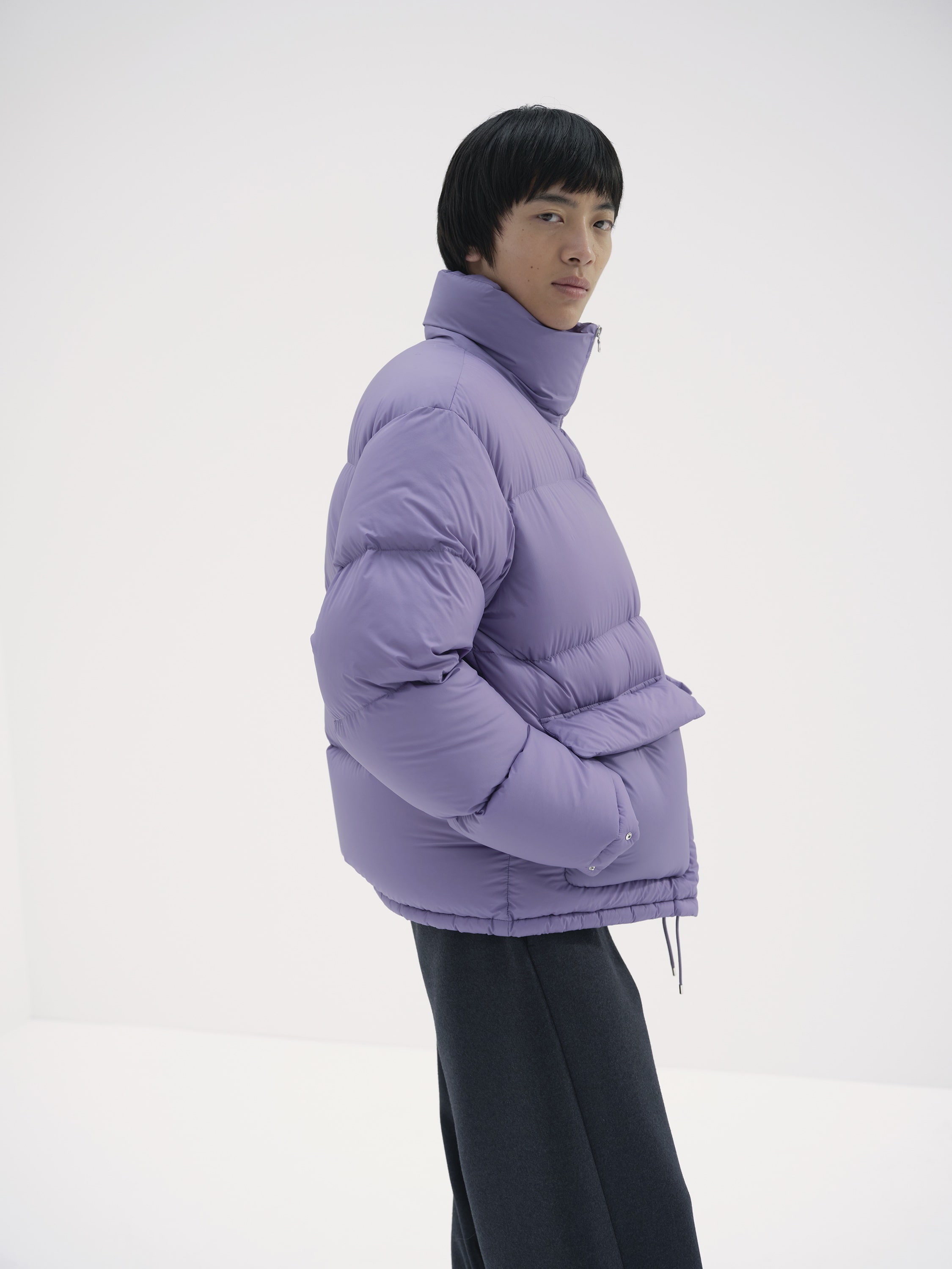 SUPER LIGHT NYLON RIPSTOP DOWN BLOUSON 詳細画像 PURPLE 3