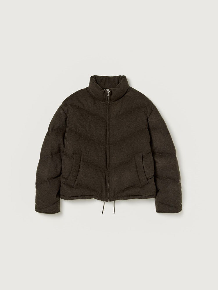 BABY CAMEL FLANNEL DOWN BLOUSON