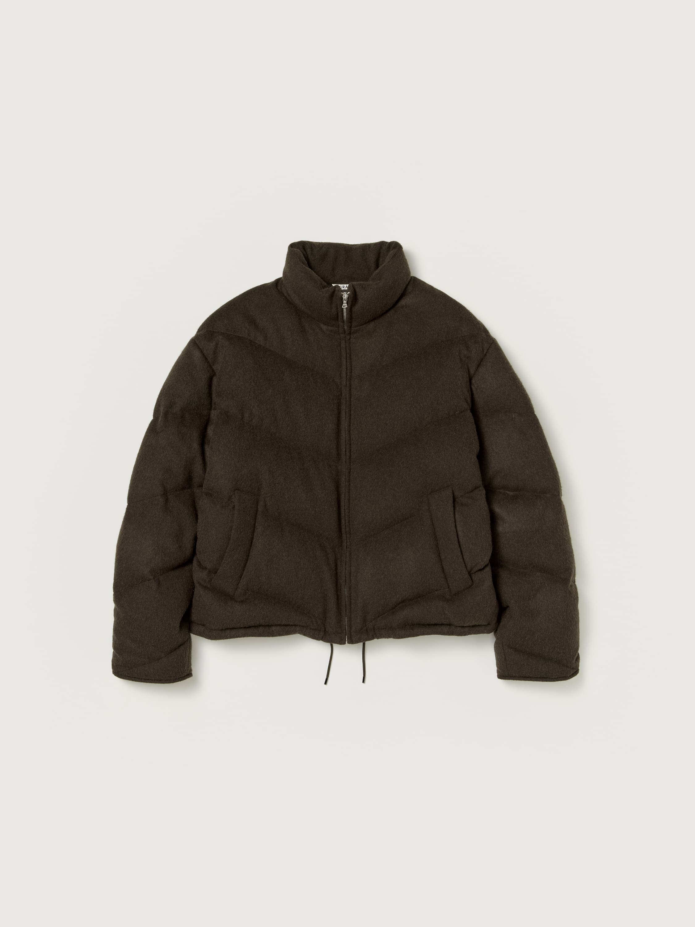 BABY CAMEL FLANNEL DOWN BLOUSON 詳細画像 DARK BROWN 5