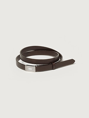 LEATHER SLIDE BELT