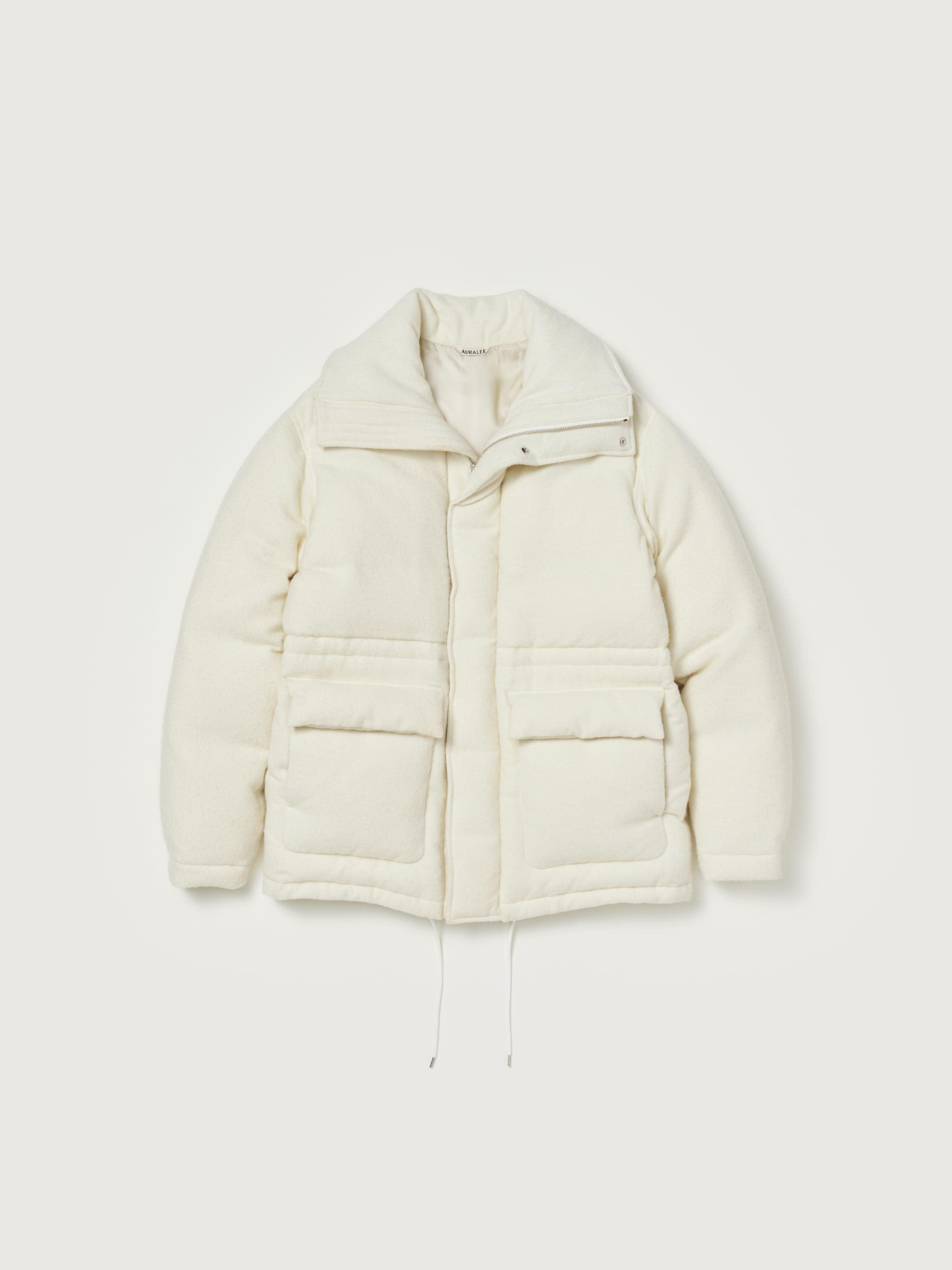 BRUSHED ALPACA WOOL DOWN BLOUSON 詳細画像 OFF WHITE 1