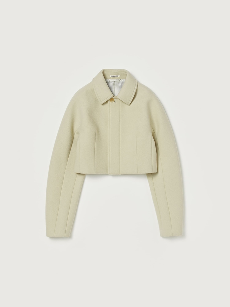 SPONGE WOOL MELTON SHORT BLOUSON