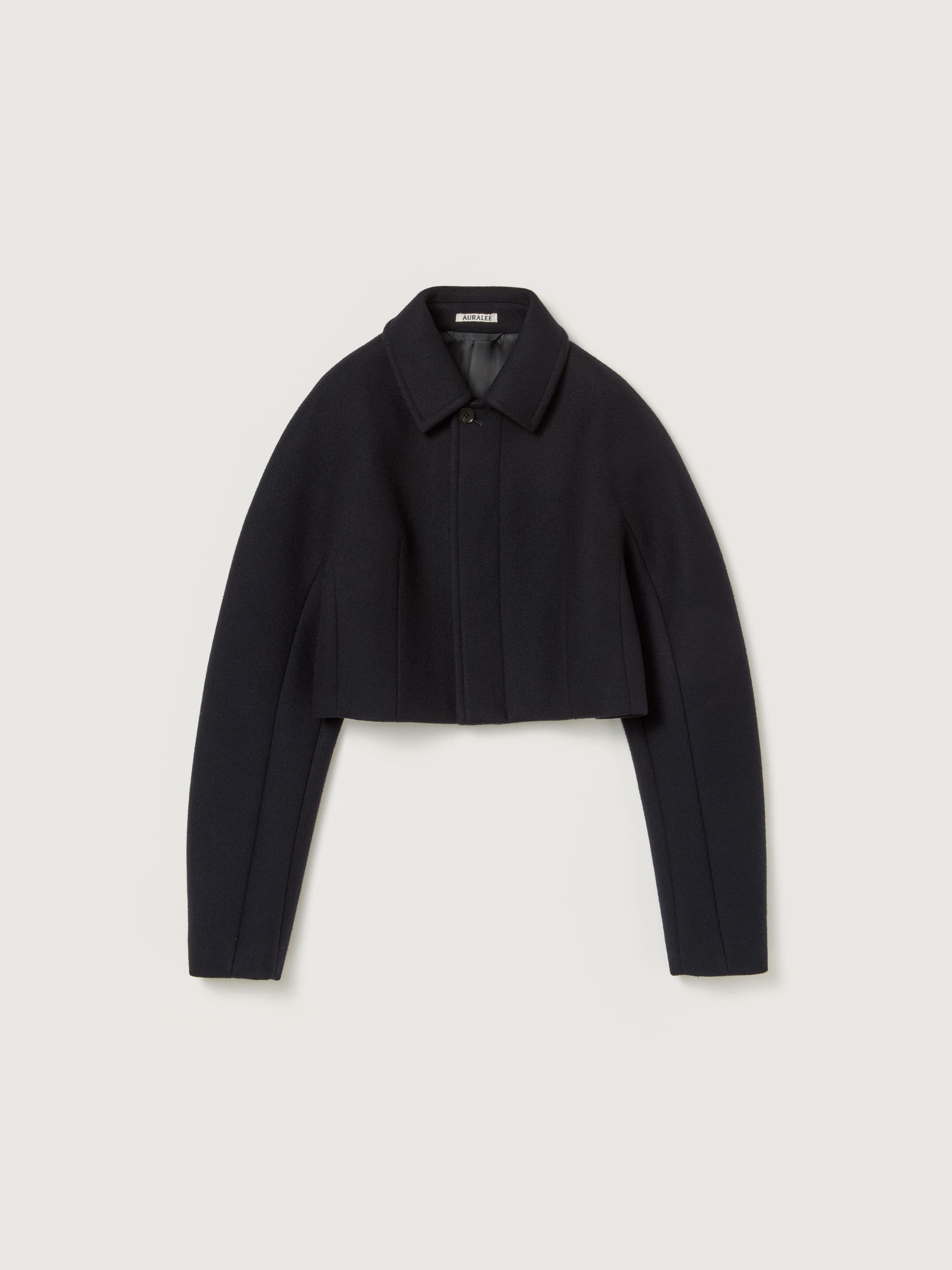 SPONGE WOOL MELTON SHORT BLOUSON 詳細画像 DARK NAVY 1