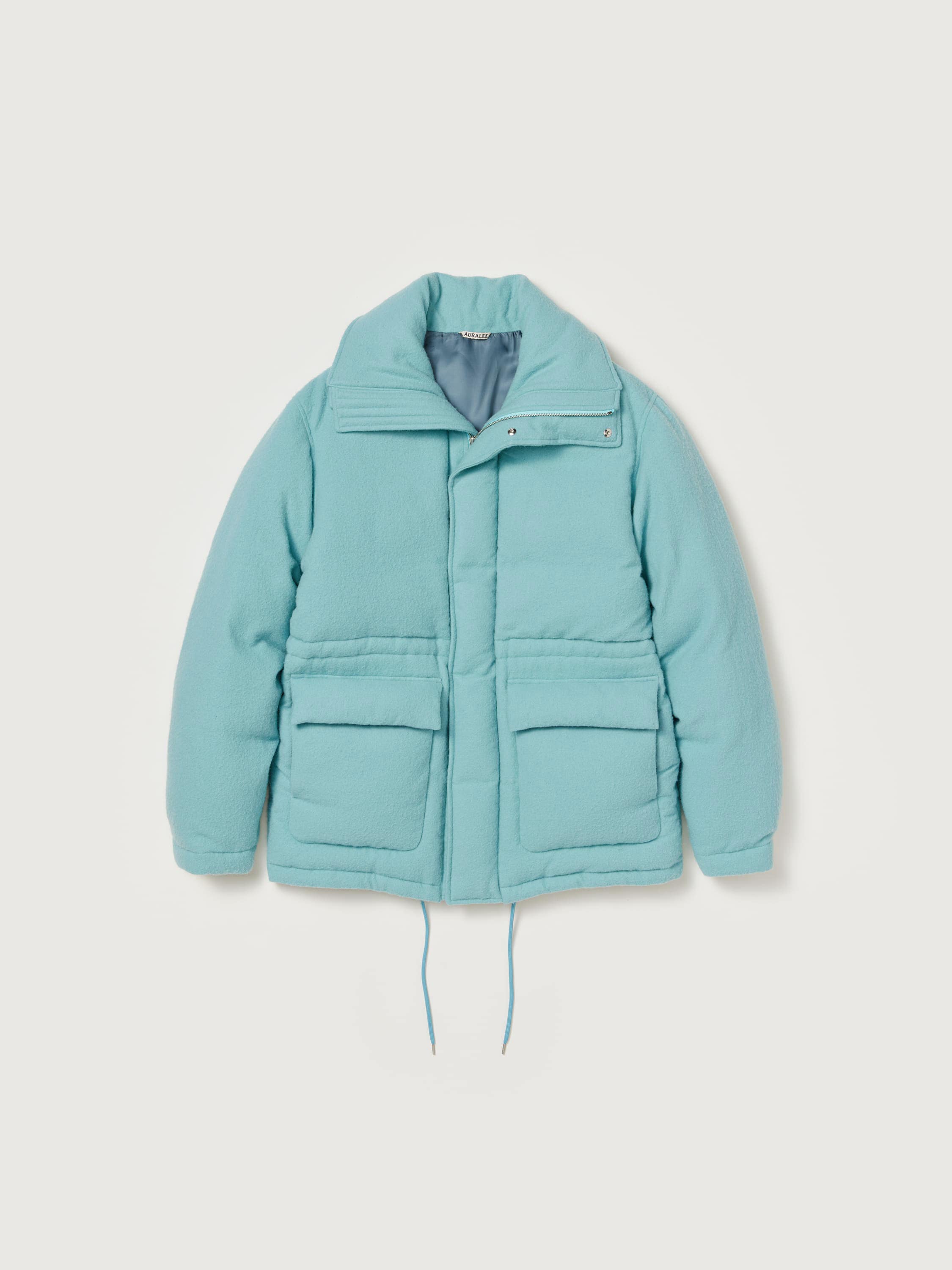 BRUSHED ALPACA WOOL DOWN BLOUSON 詳細画像 LIGHT BLUE 1