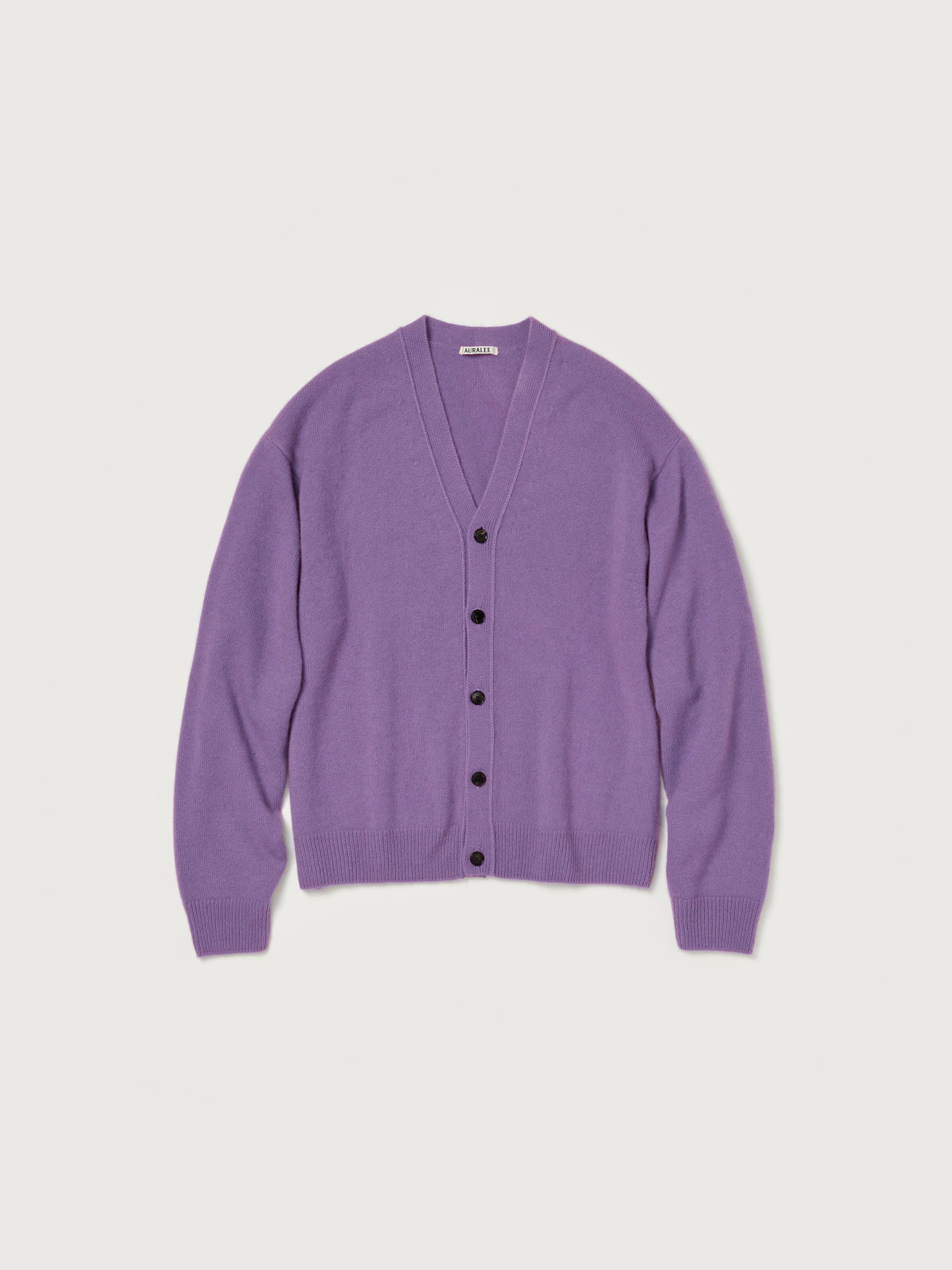 BABY CASHMERE KNIT CARDIGAN 詳細画像 PURPLE 5