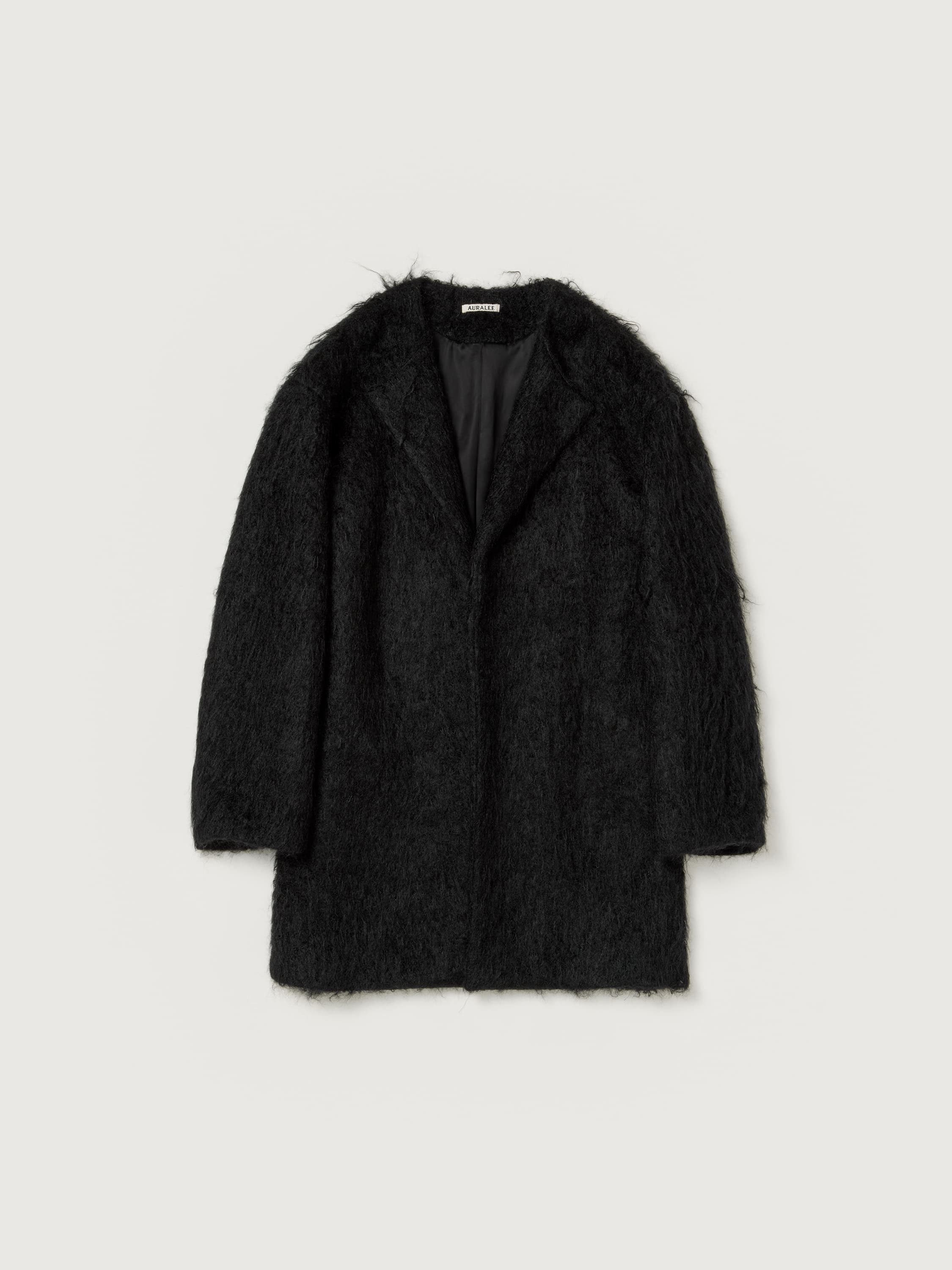 BRUSHED MOHAIR SHAGGY COAT 詳細画像 BLACK 1