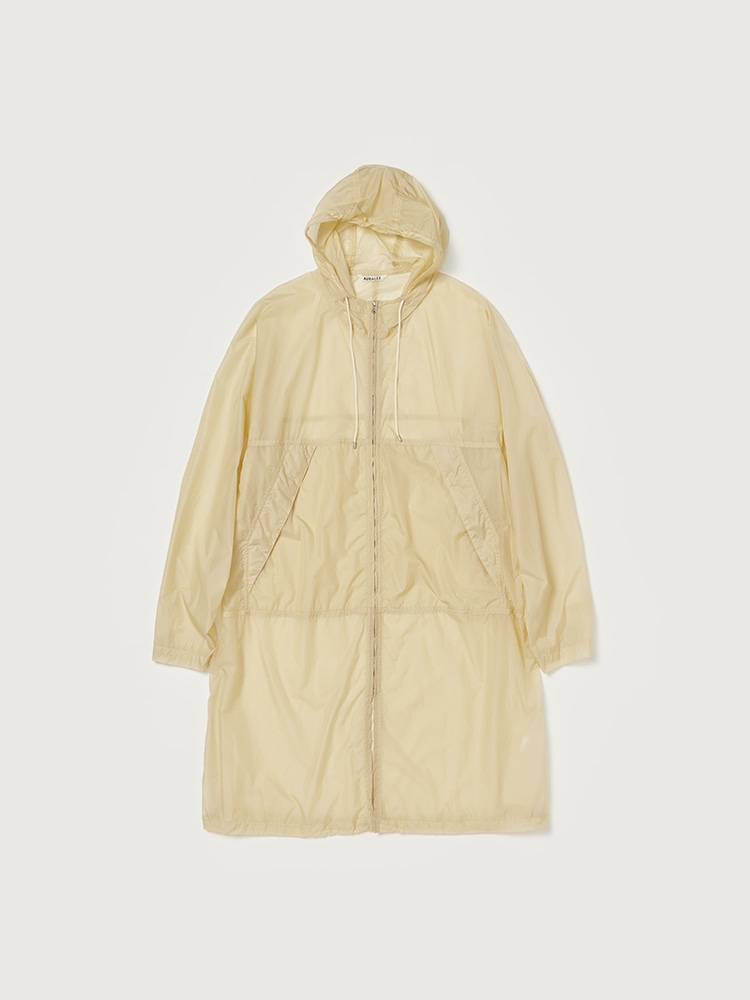 WASHED SUPER LIGHT AIRY NYLON COAT