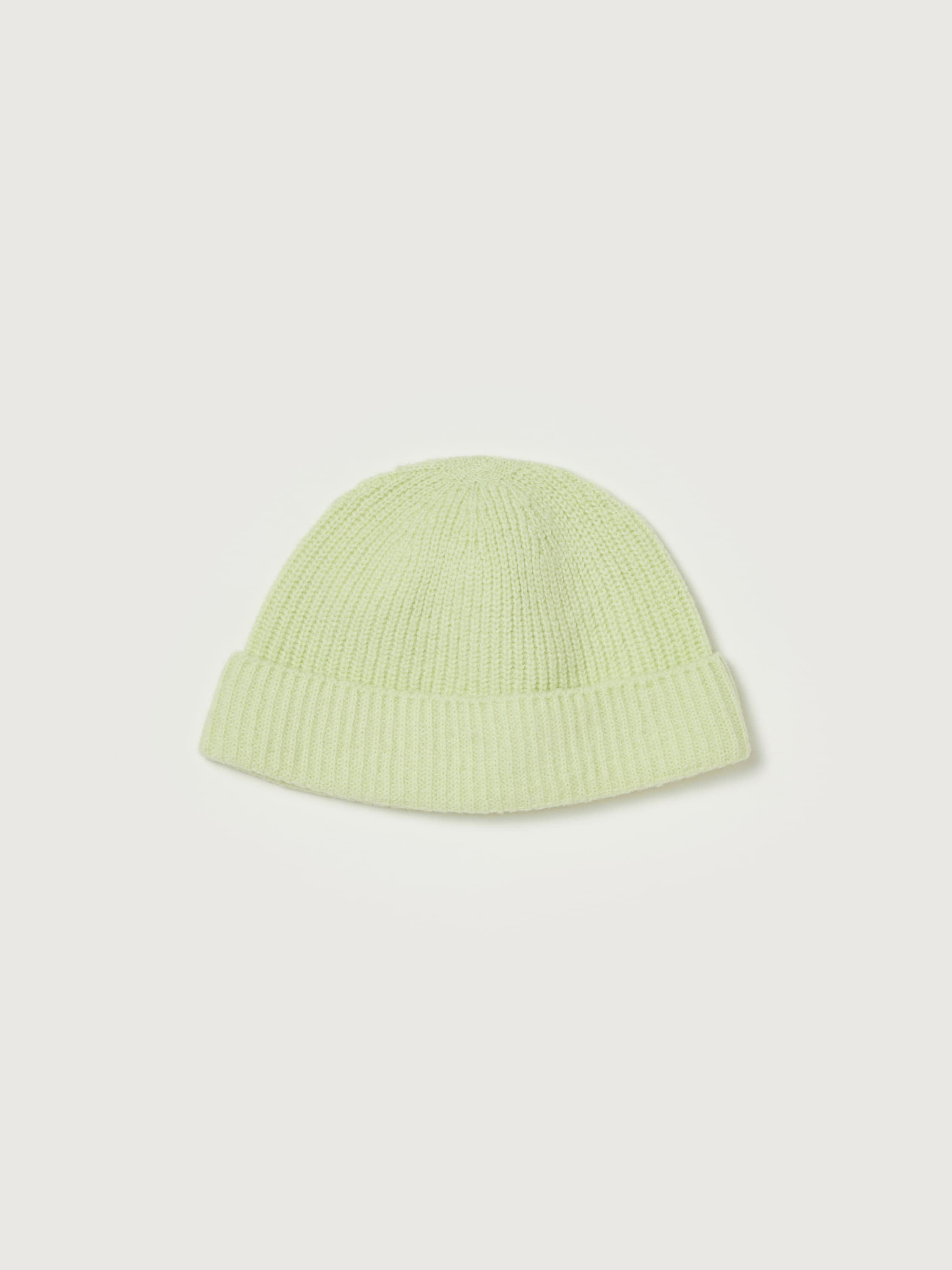 WOOL SOFT CORD KNIT CAP 詳細画像 LIGHT LIME 1