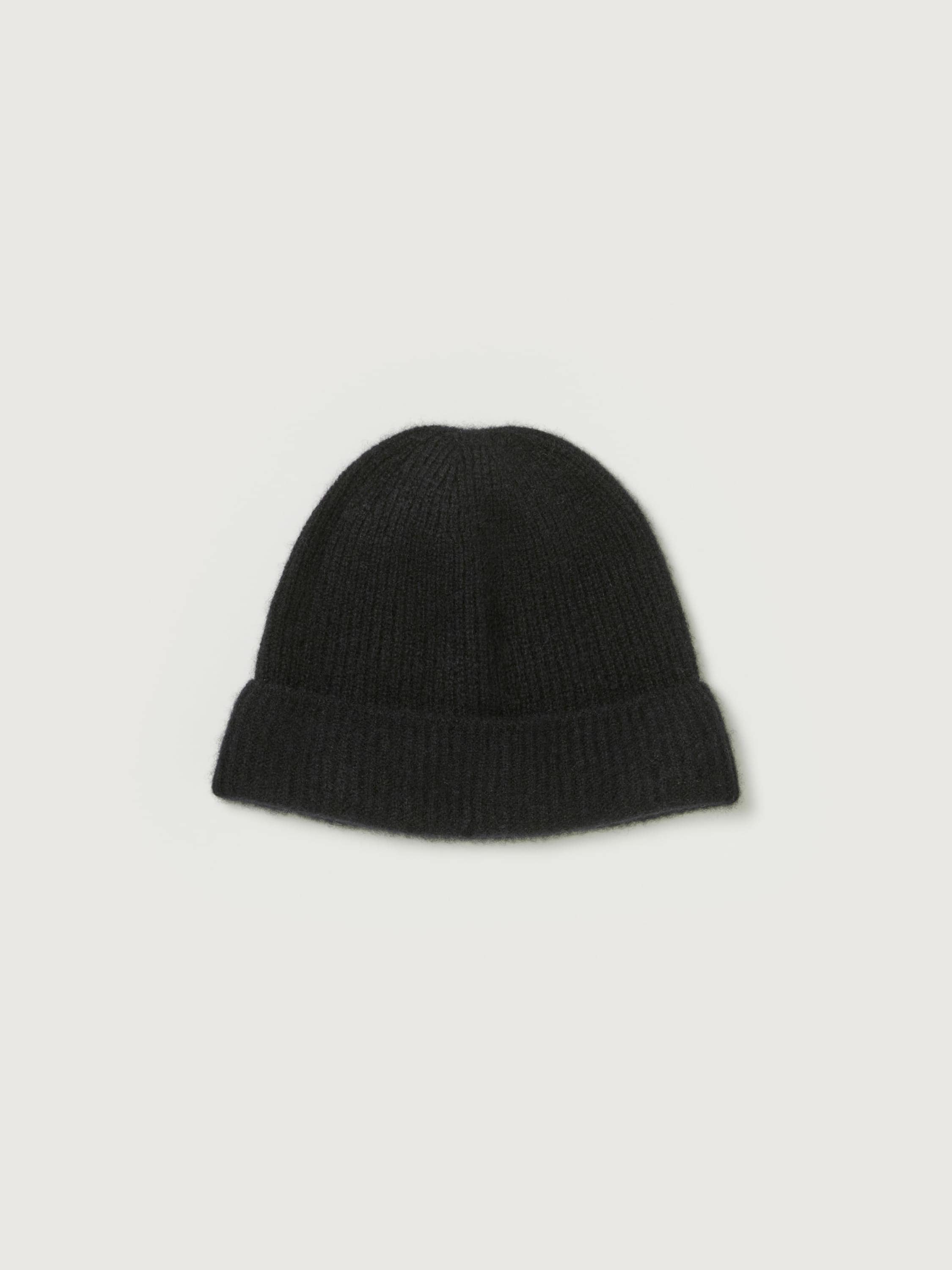 BABY CASHMERE KNIT CAP 詳細画像 TOP BLACK 1