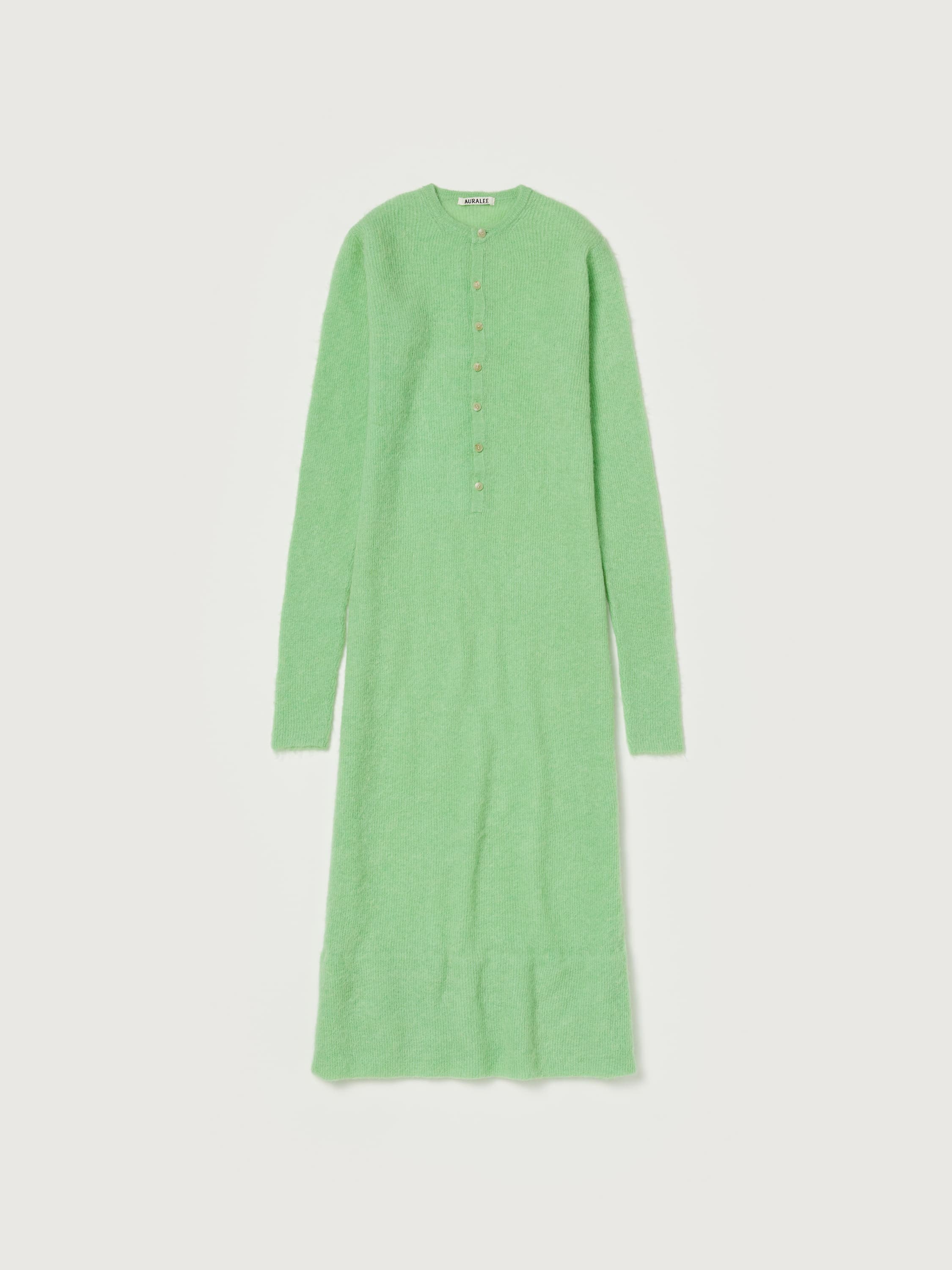 BABY SURI ALPACA SHEER KNIT ONE-PIECE 詳細画像 LIGHT GREEN 5