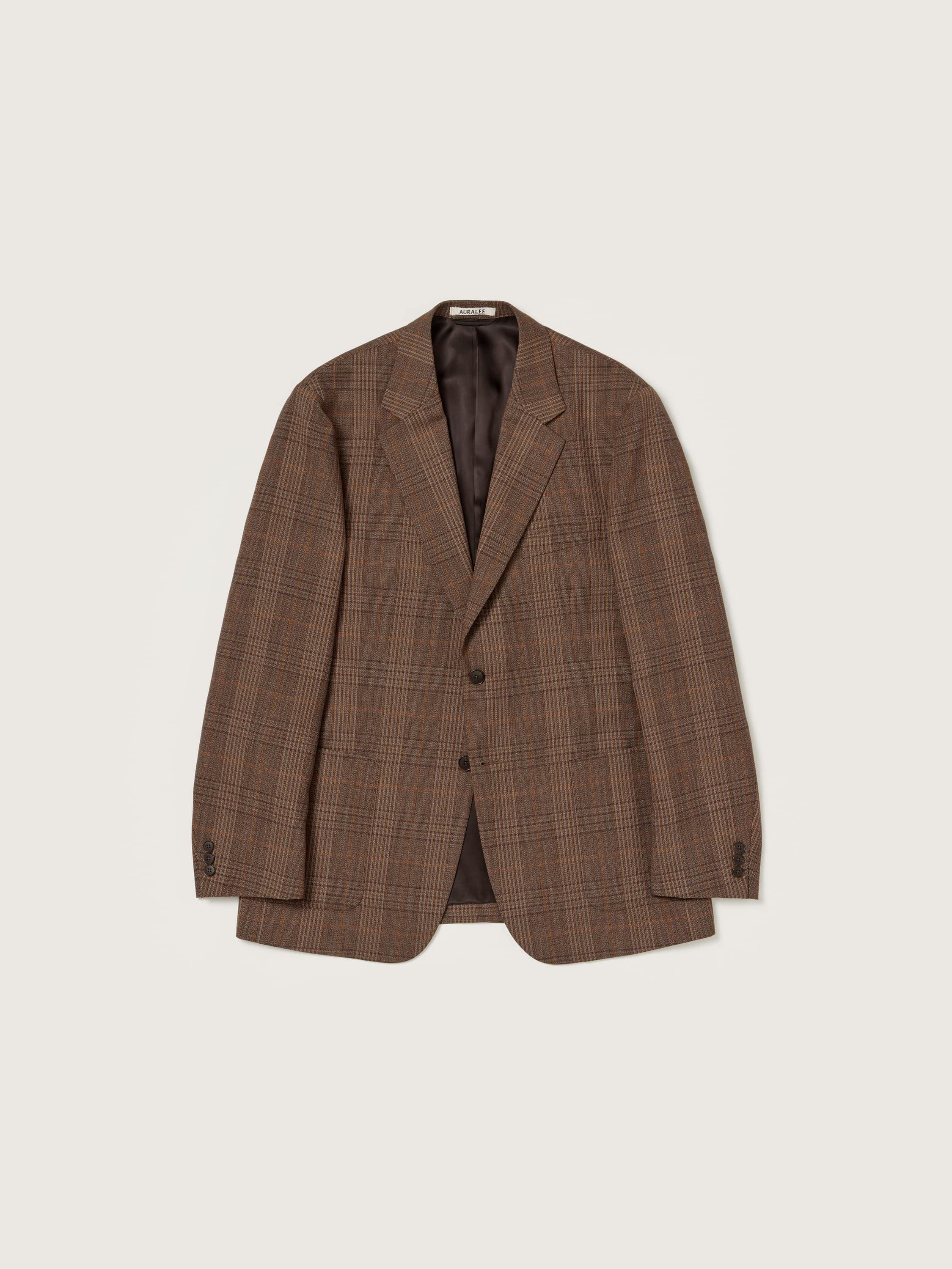 BLUEFACED WOOL CHECK JACKET 詳細画像 BROWN CHECK 6