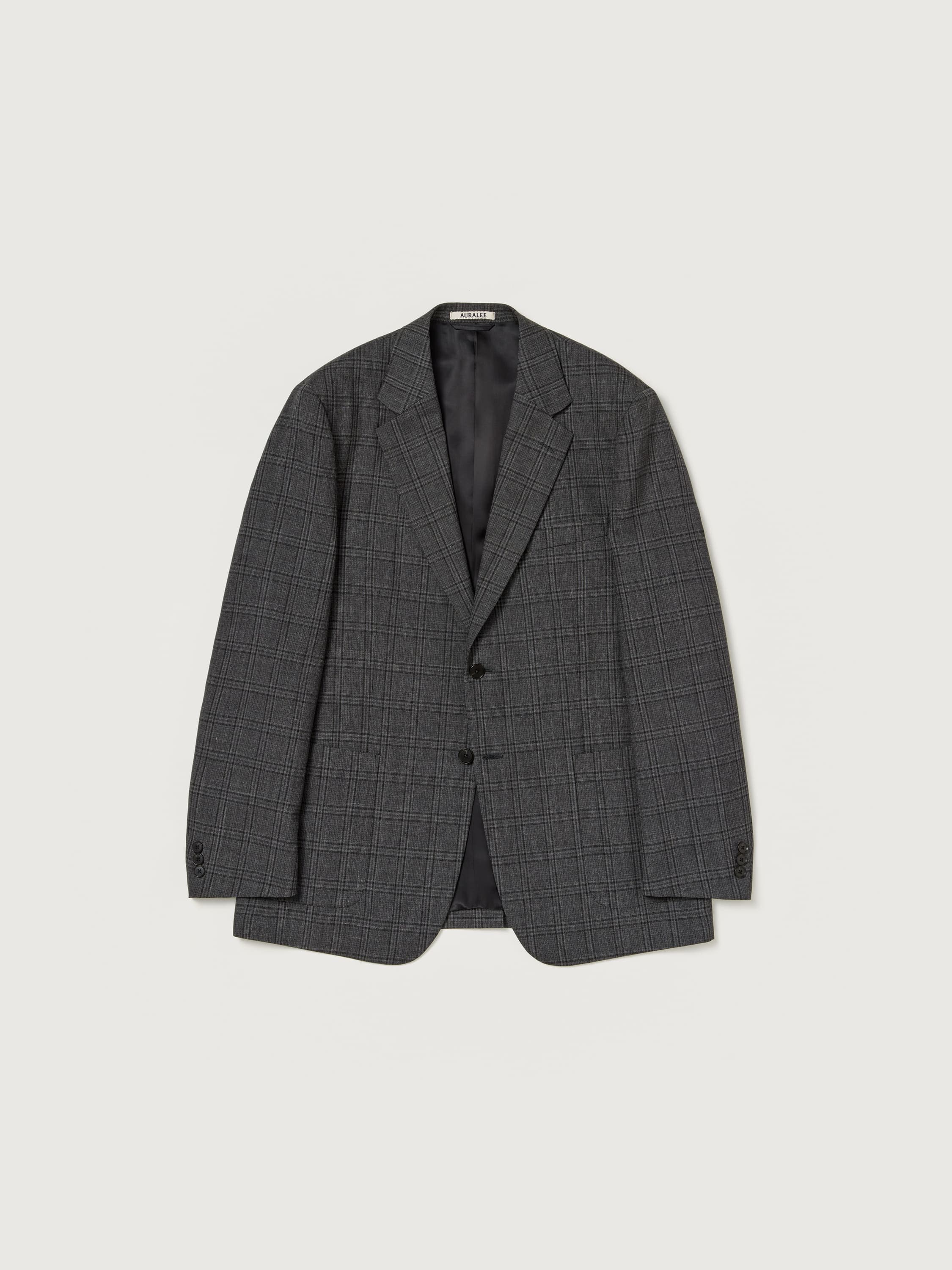 BLUEFACED WOOL CHECK JACKET 詳細画像 CHARCOAL CHECK 5