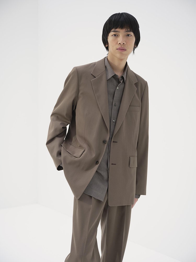 LIGHT WOOL MAX GABARDINE JACKET - AURALEE Official Website