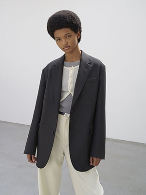 LIGHT MELTON JACKET