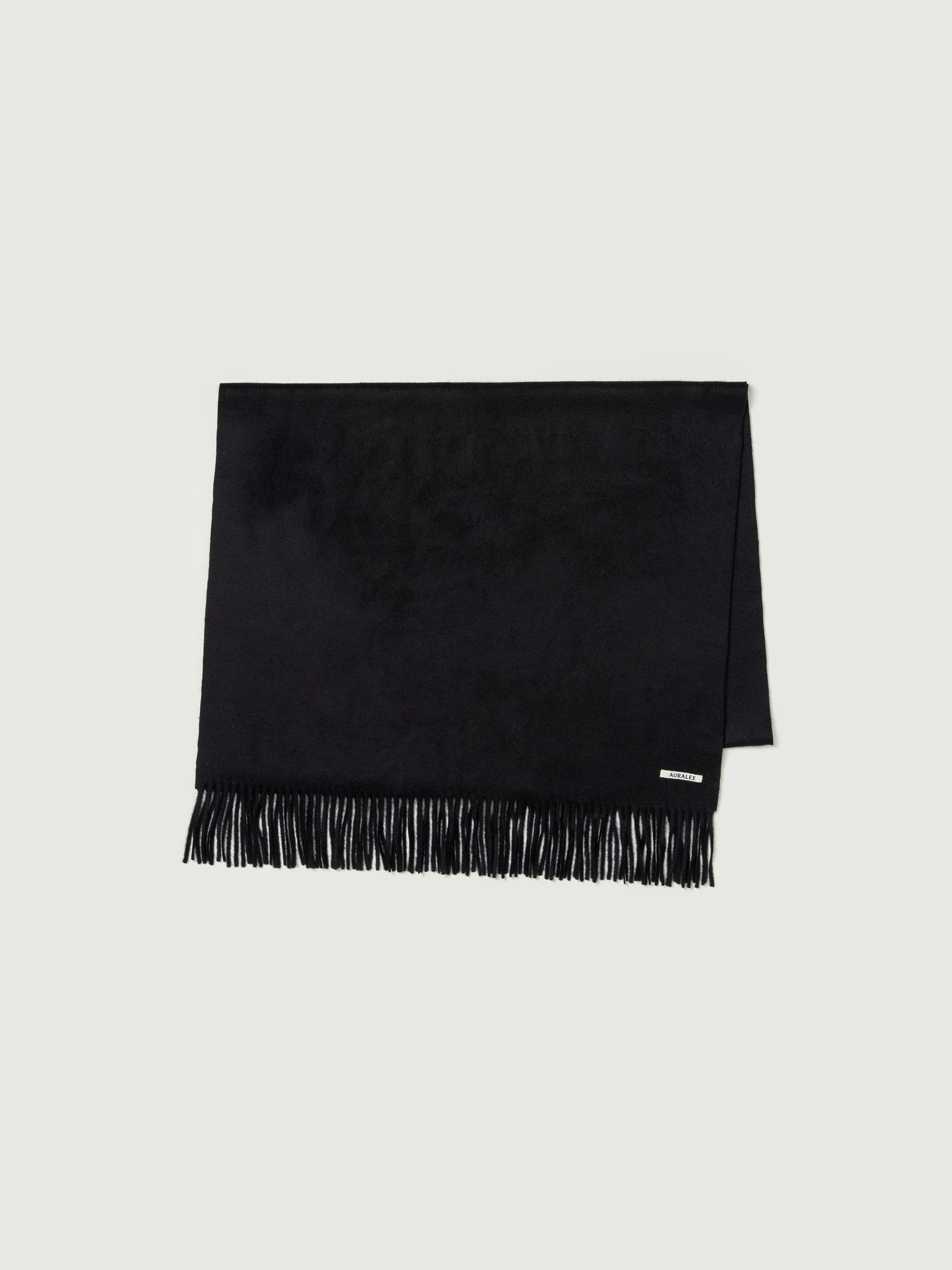 BABY CASHMERE WIDE STOLE 詳細画像 TOP BLACK 1