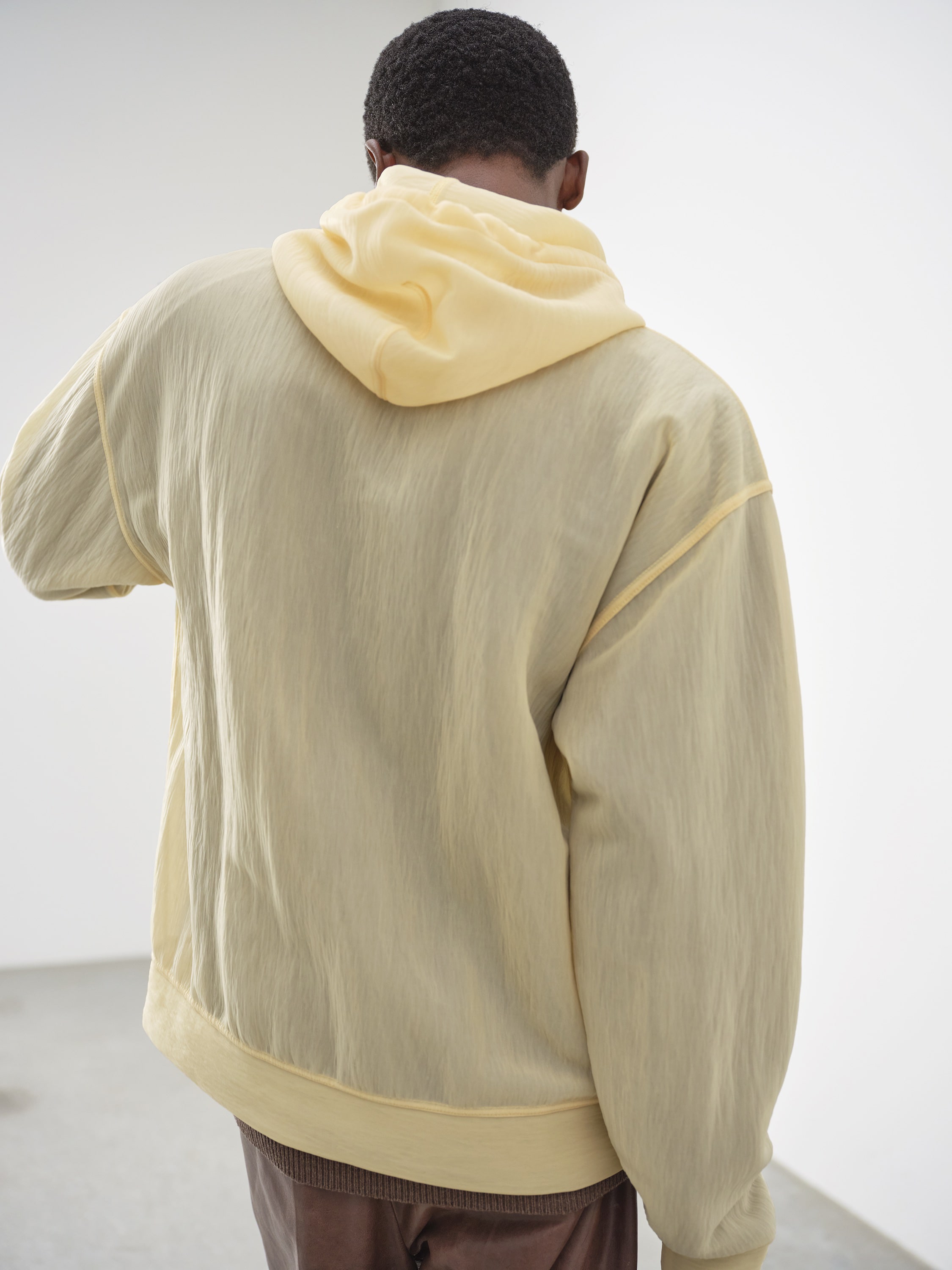 ELASTIC SHEER NYLON P/O PARKA 詳細画像 YELLOW 3