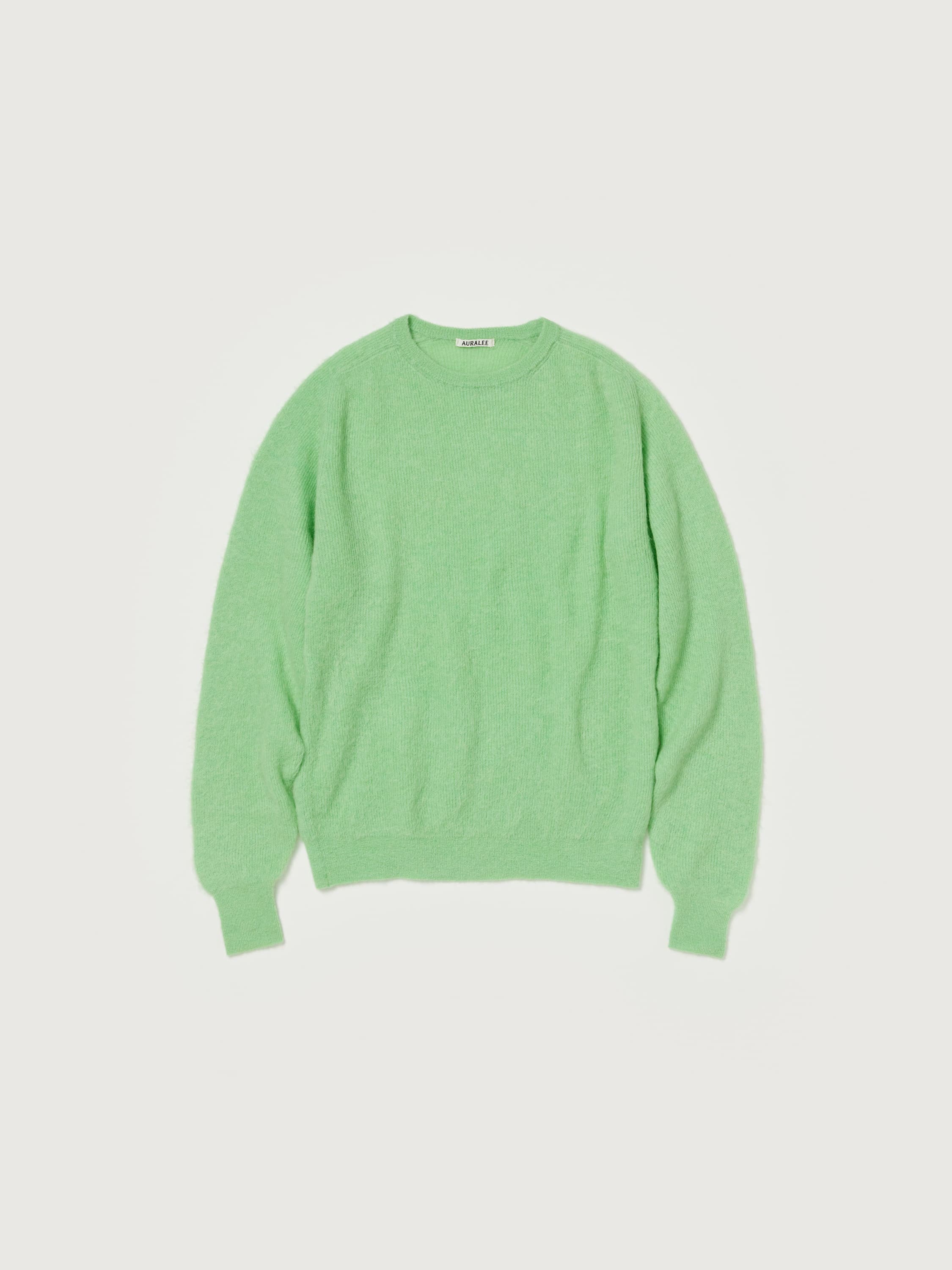 BABY SURI ALPACA SHEER KNIT P/O 詳細画像 LIGHT GREEN 1