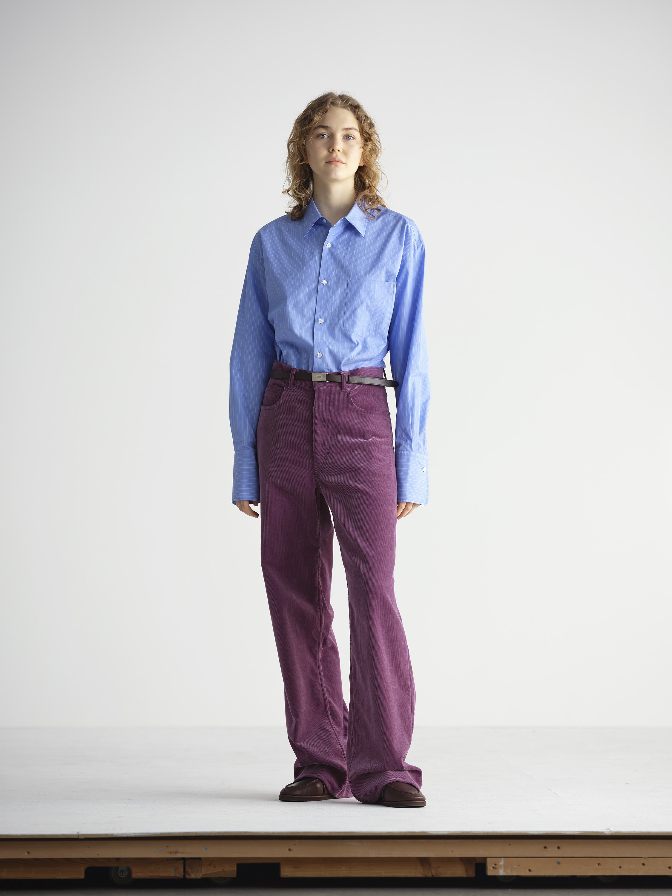 FINX CORDUROY PANTS 詳細画像 PURPLE 1